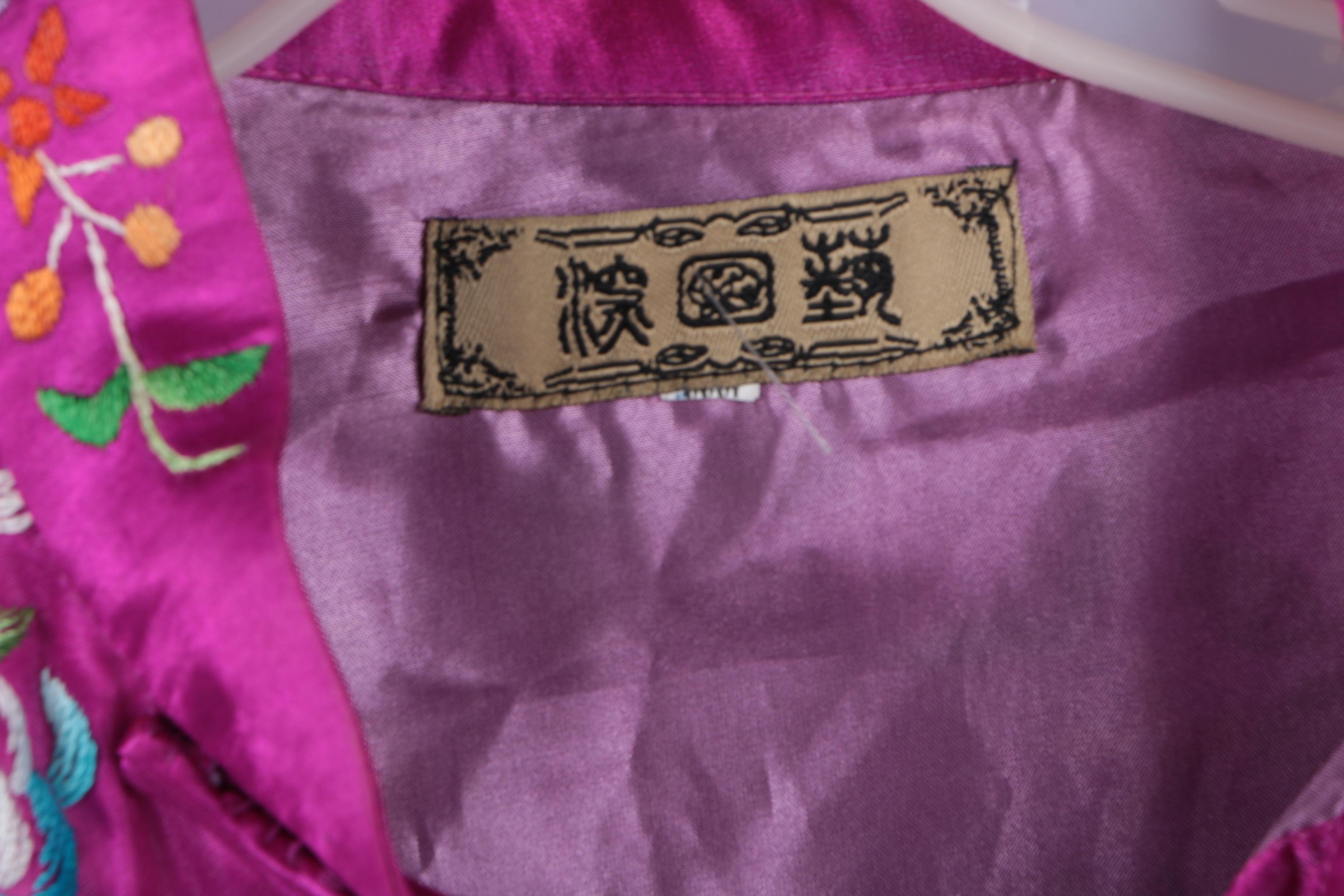 Chinese and Other Embroidered Outerwear