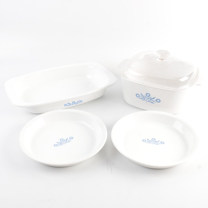 Corning Ware "Cornflower Blue" Bakeware