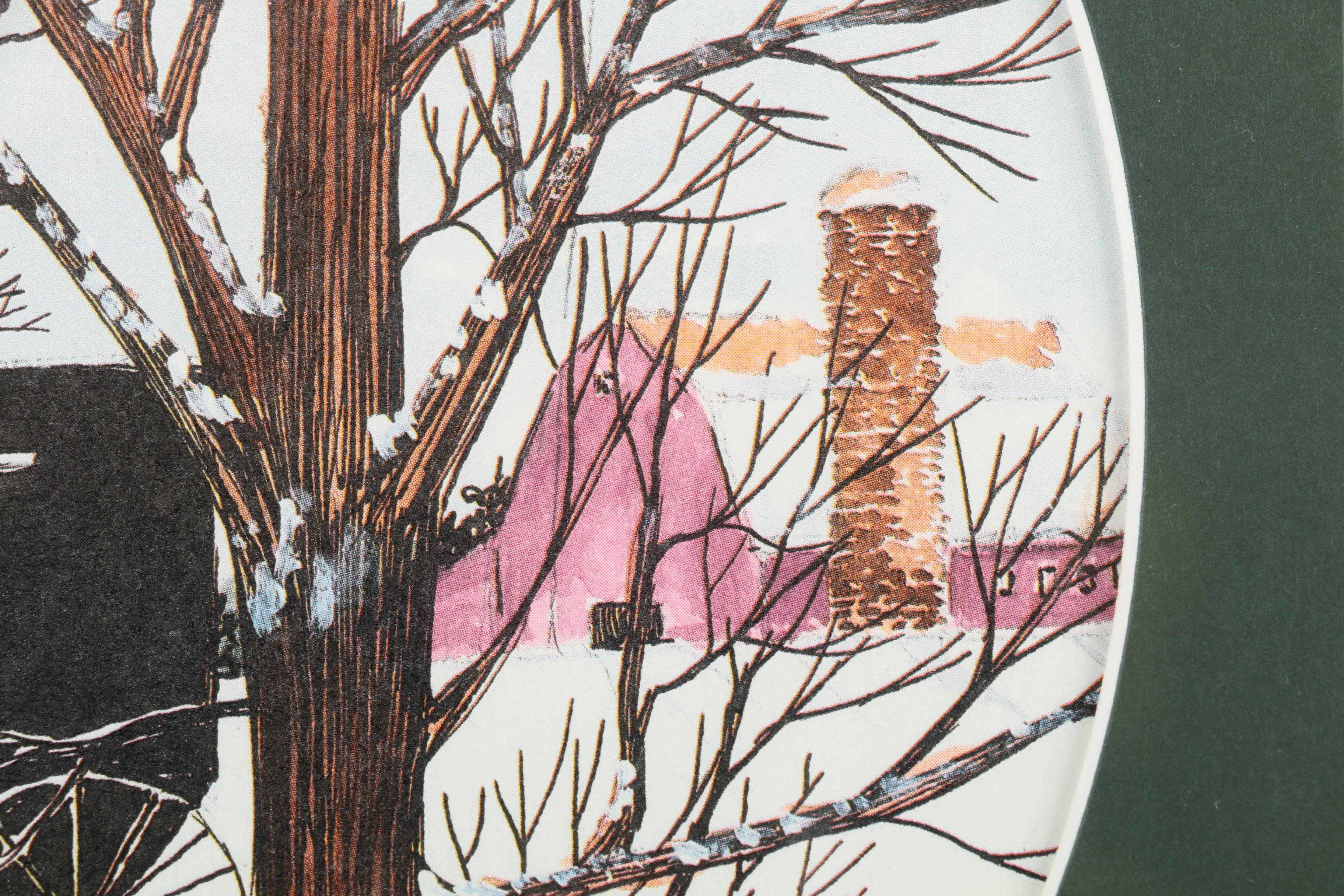 James G. Friend Limited Edition Reproduction Print "Amish Trotter"