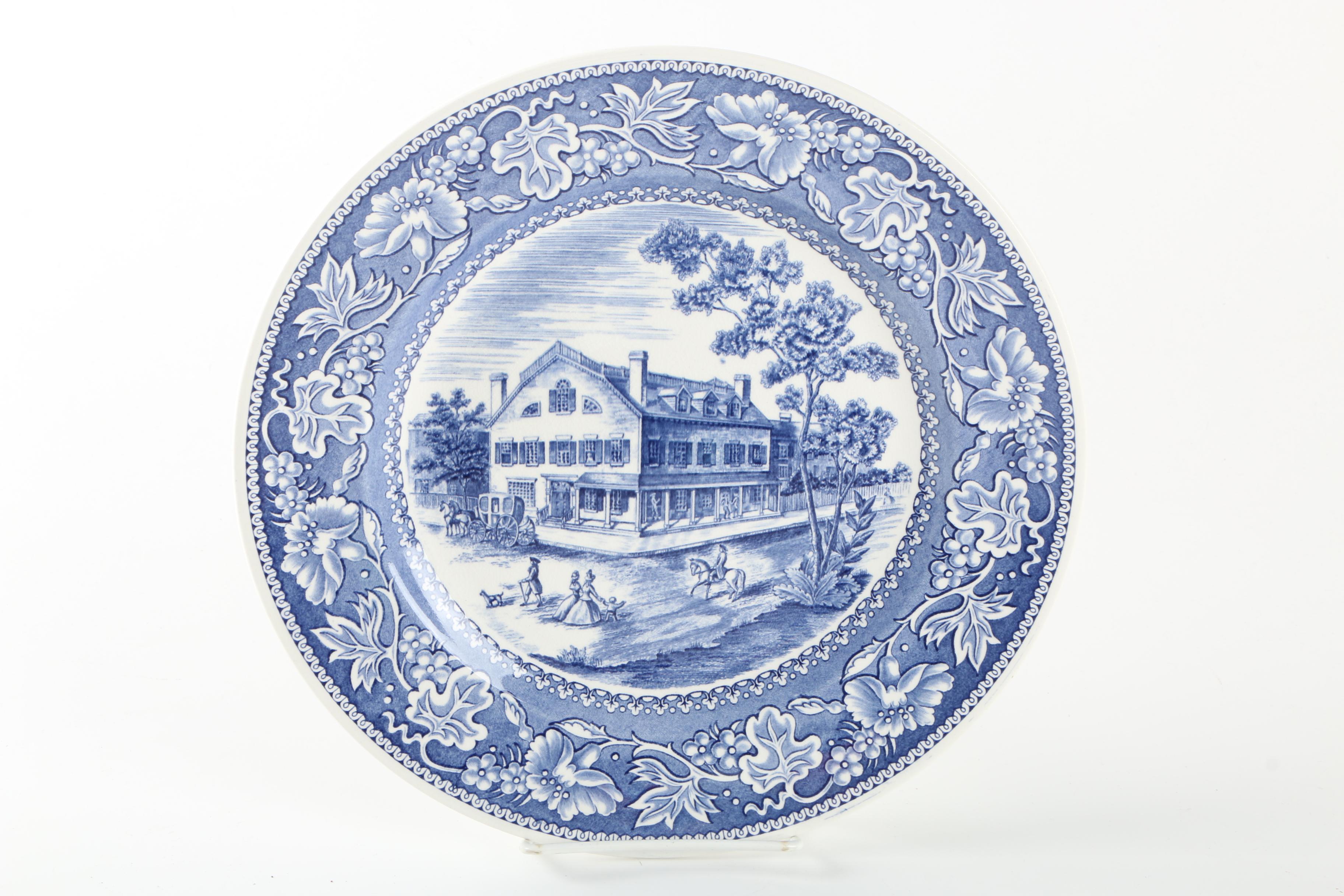 Wedgwood George Washington Inaugural Commemorative Plates