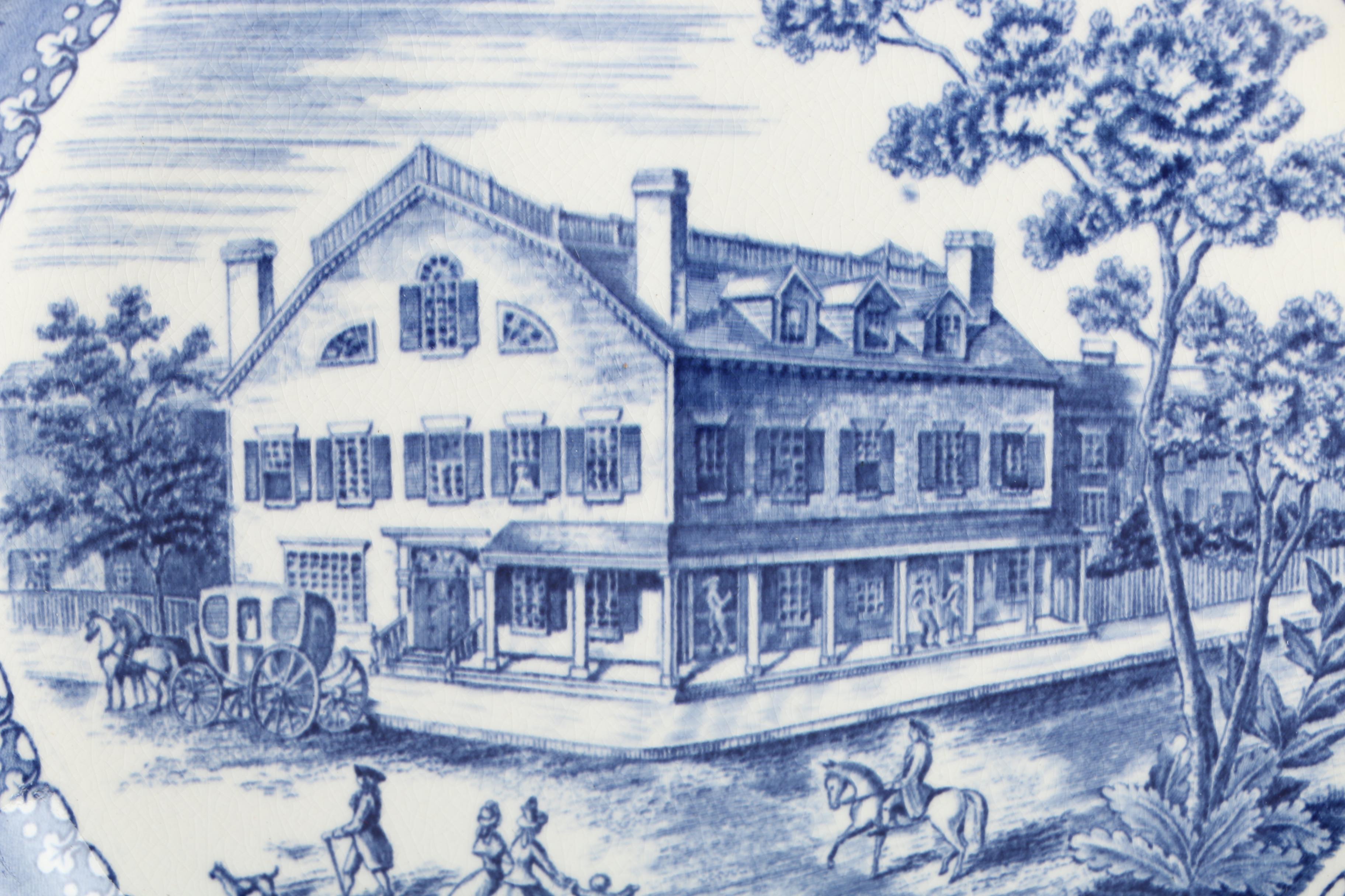 Wedgwood George Washington Inaugural Commemorative Plates