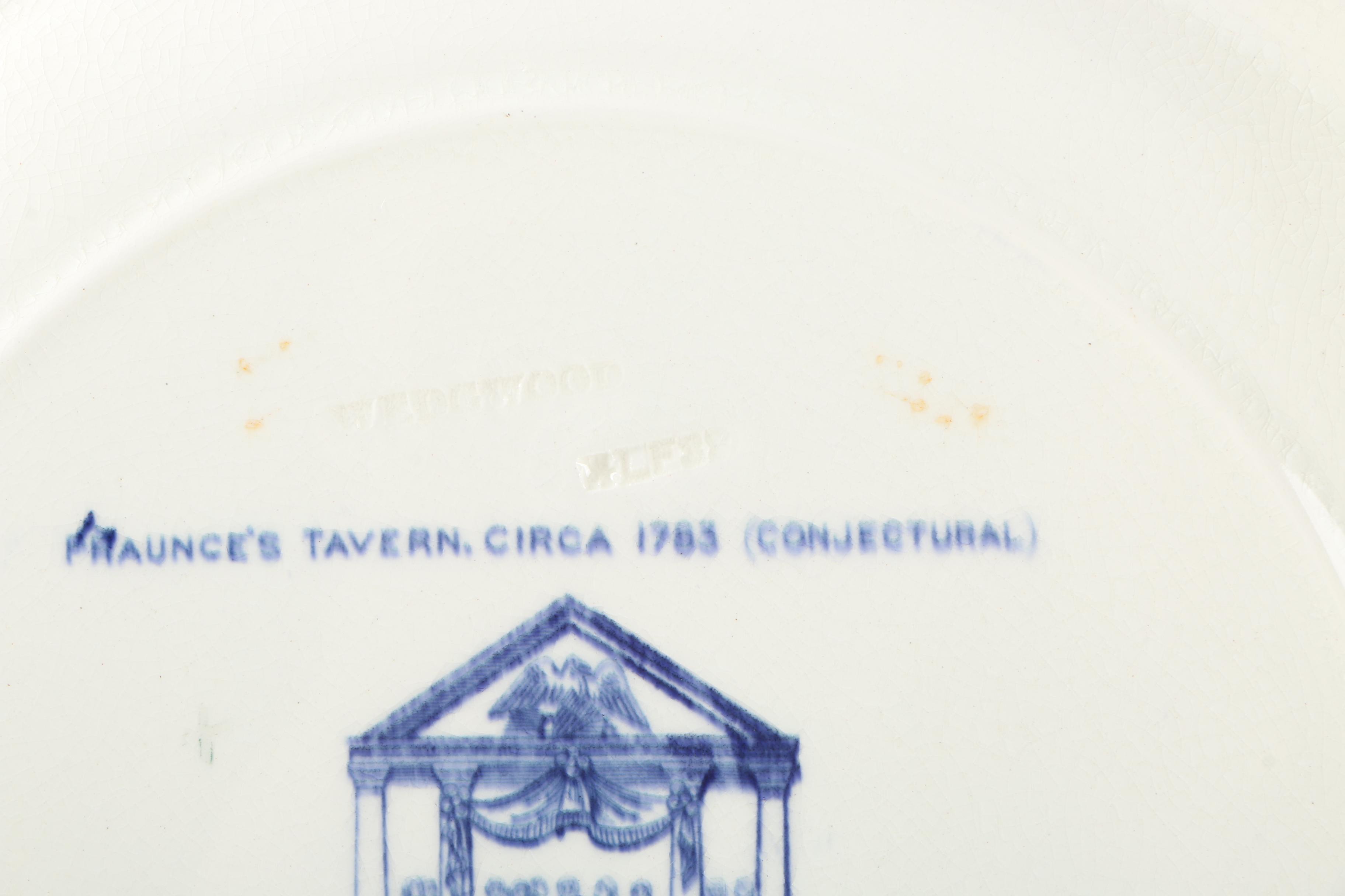 Wedgwood George Washington Inaugural Commemorative Plates