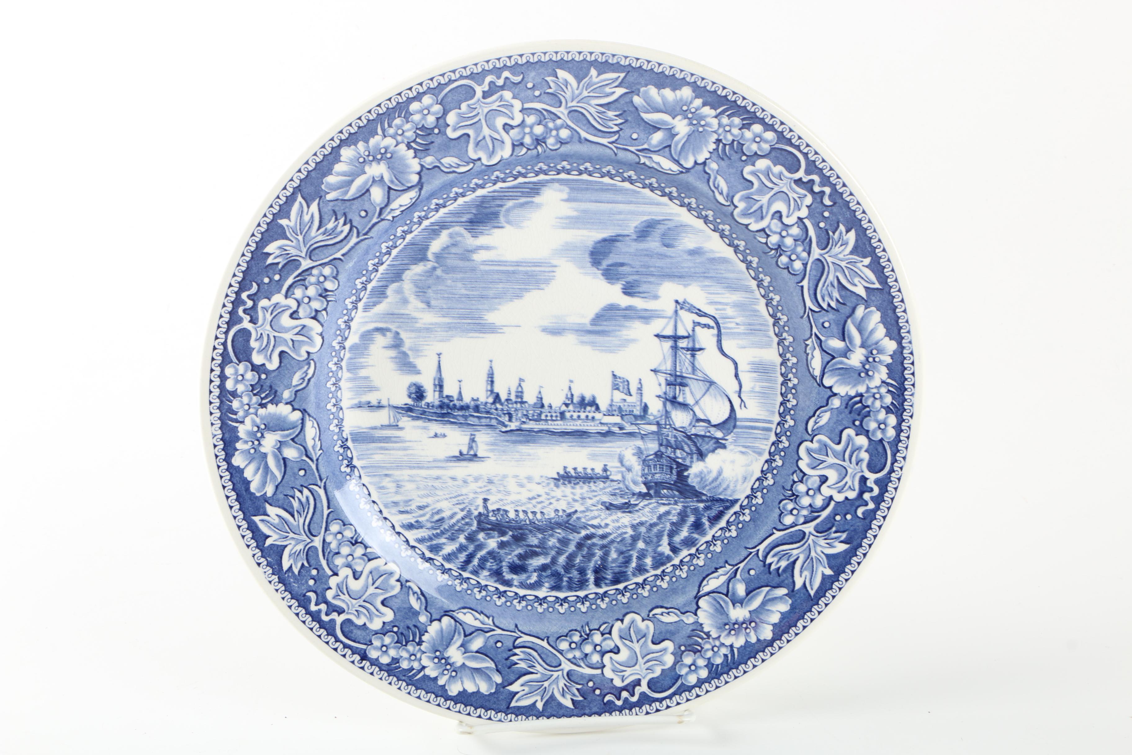 Wedgwood George Washington Inaugural Commemorative Plates
