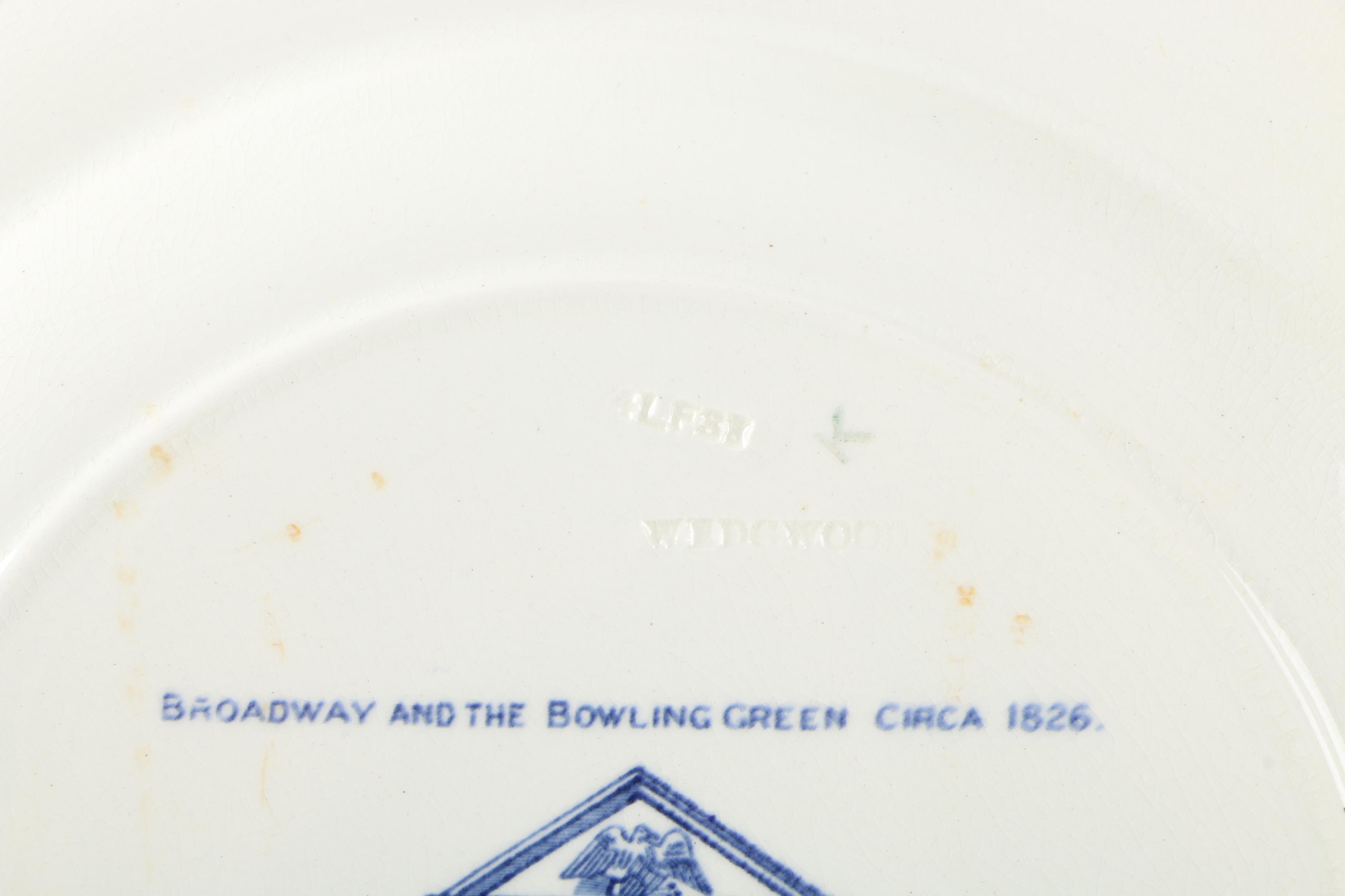 Wedgwood George Washington Inaugural Commemorative Plates