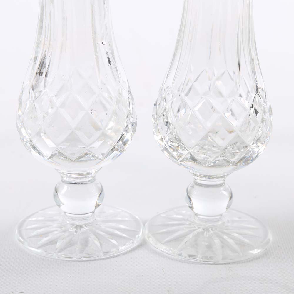 Waterford Crystal Salt and Pepper Shakers with a Sugar Caster