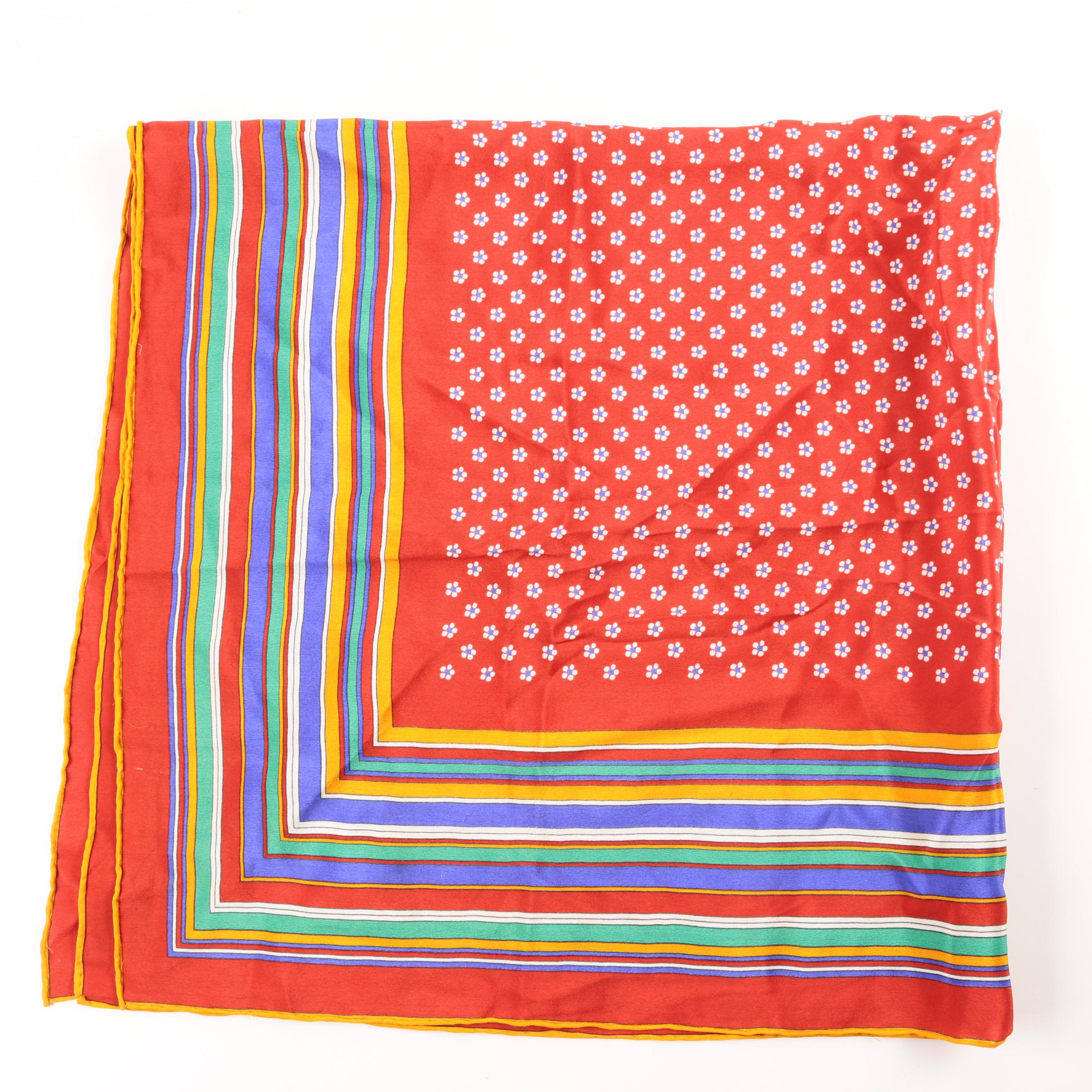 Yves Saint Laurent Silk Scarf