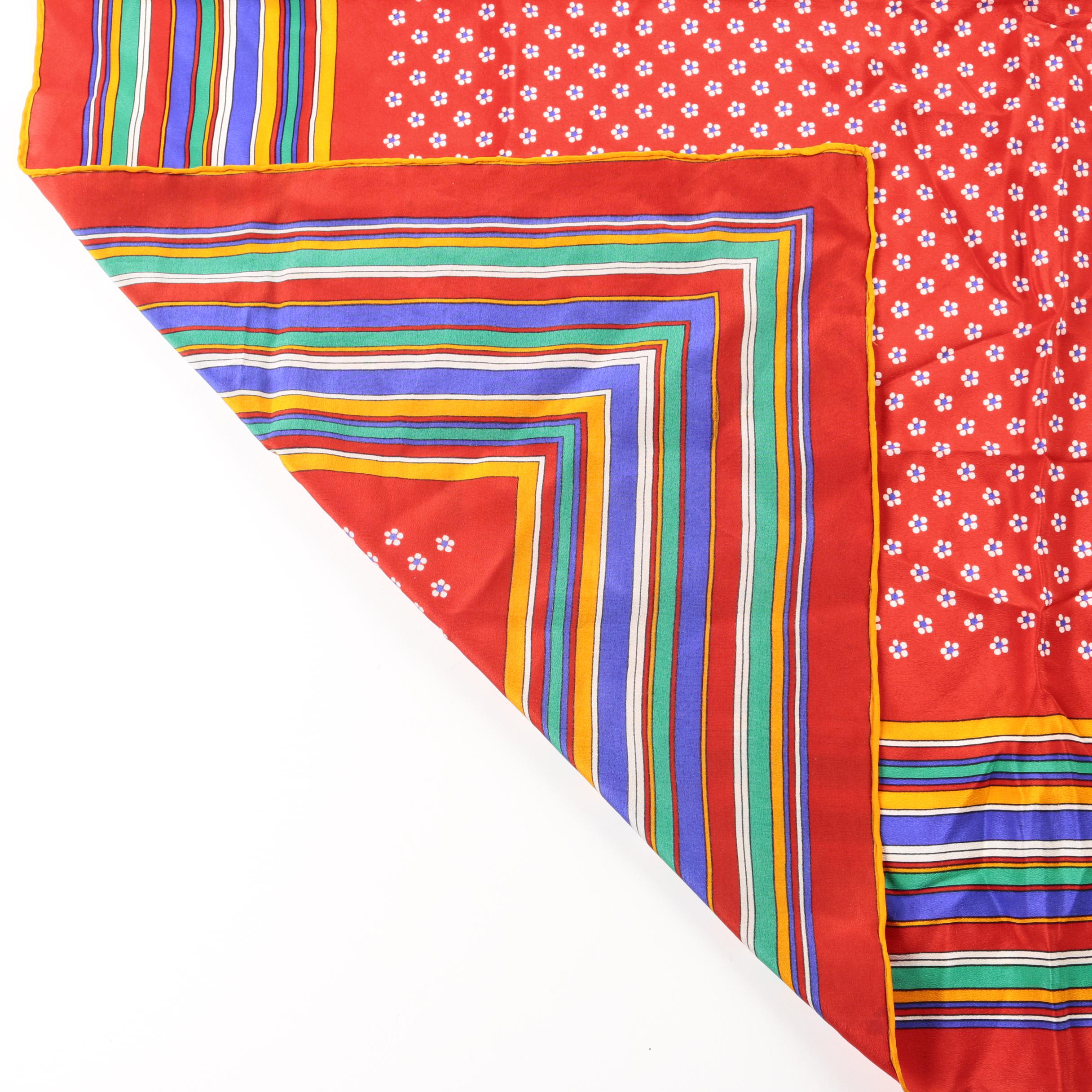 Yves Saint Laurent Silk Scarf