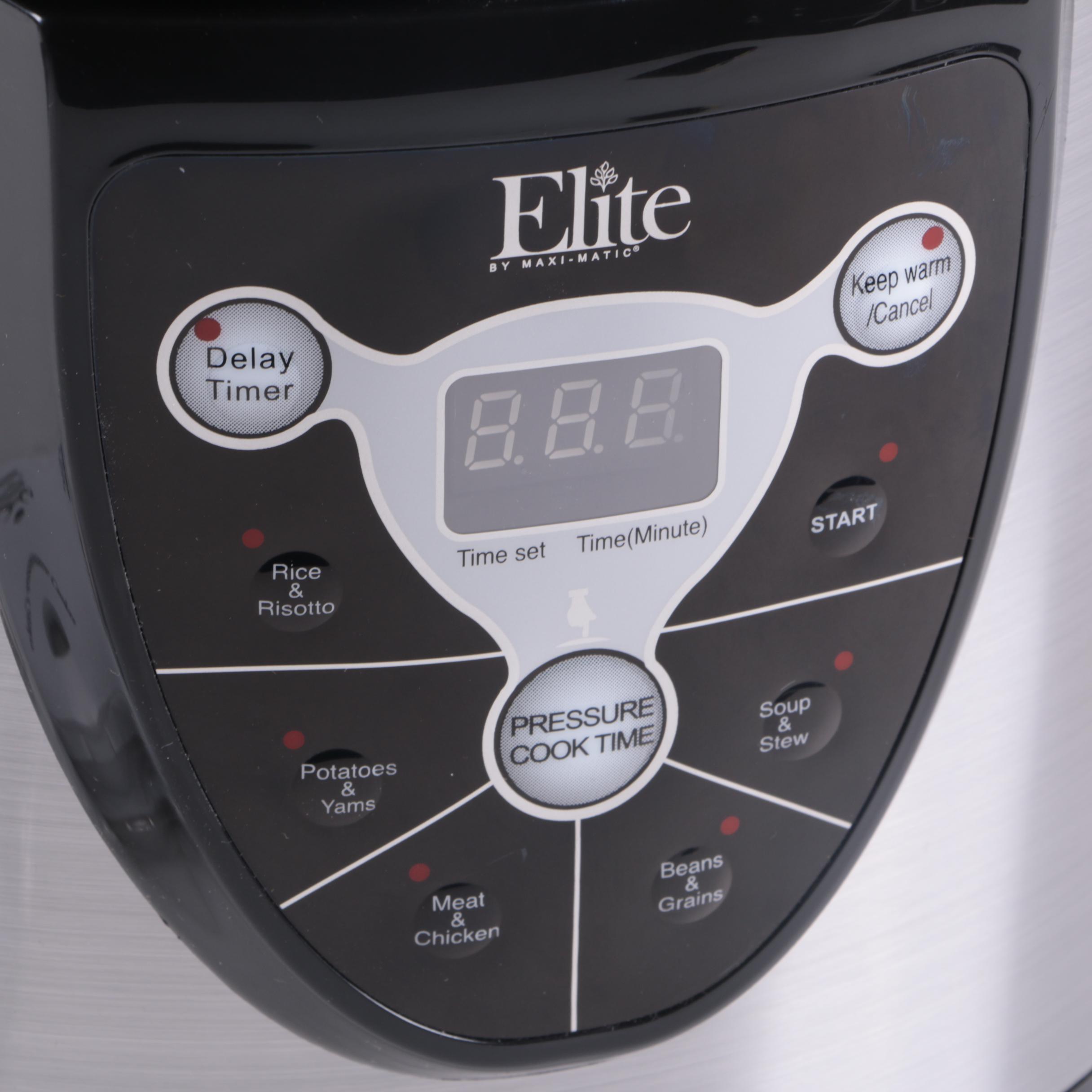 Elite Platinum Digital Pressure Cooker