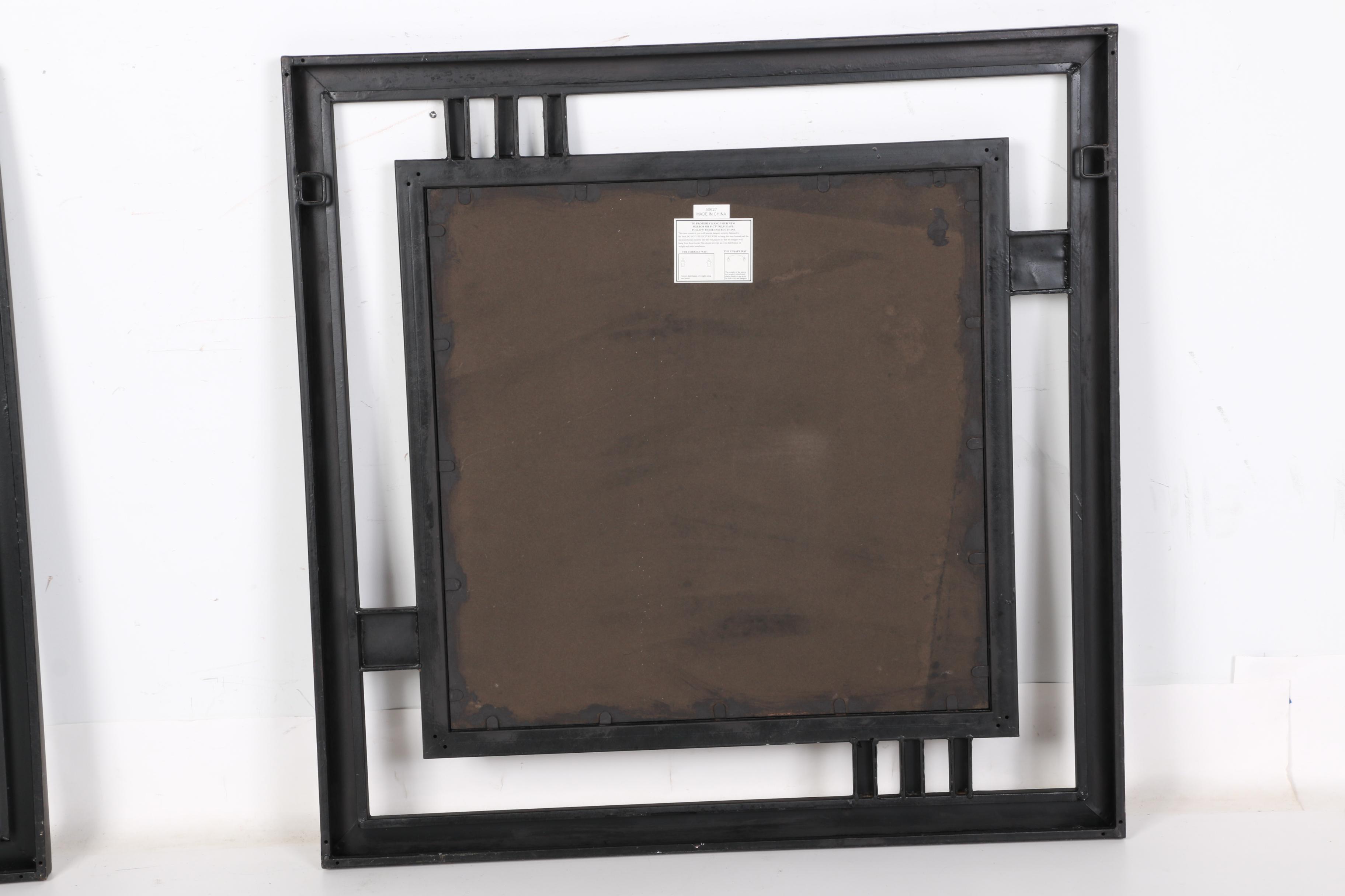 Pair of Floral Offset Lithographs