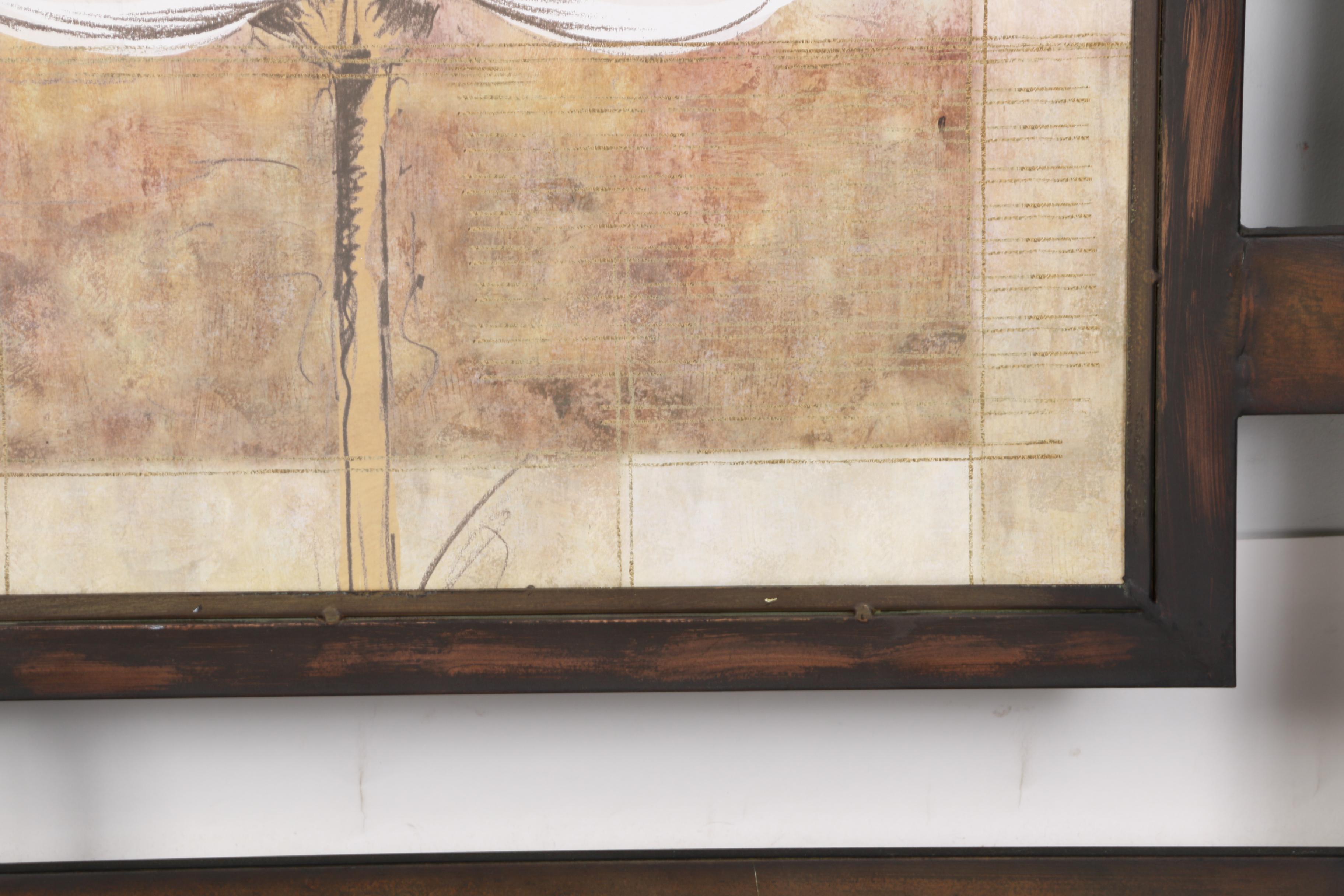 Pair of Floral Offset Lithographs