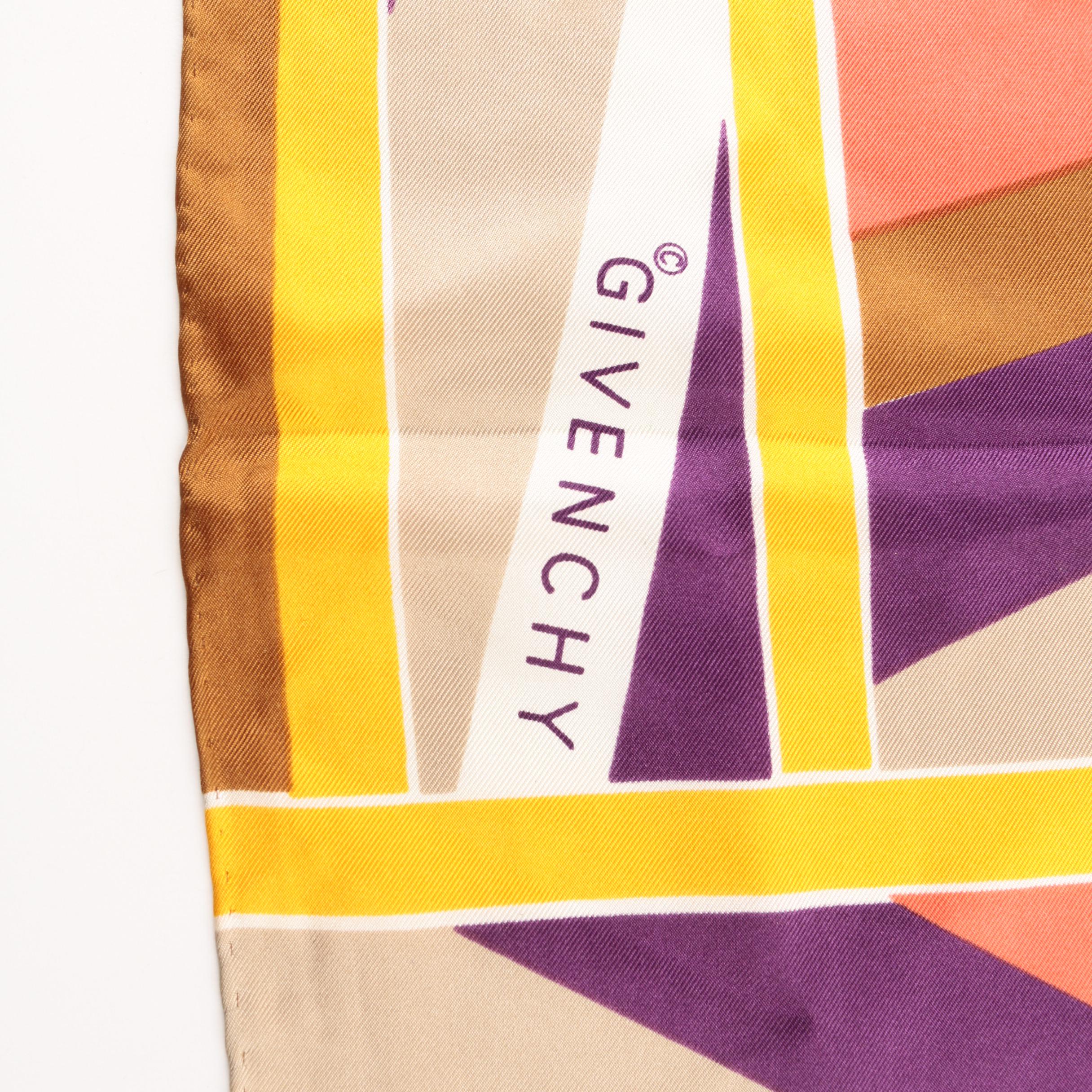Vintage Givenchy Silk Scarf