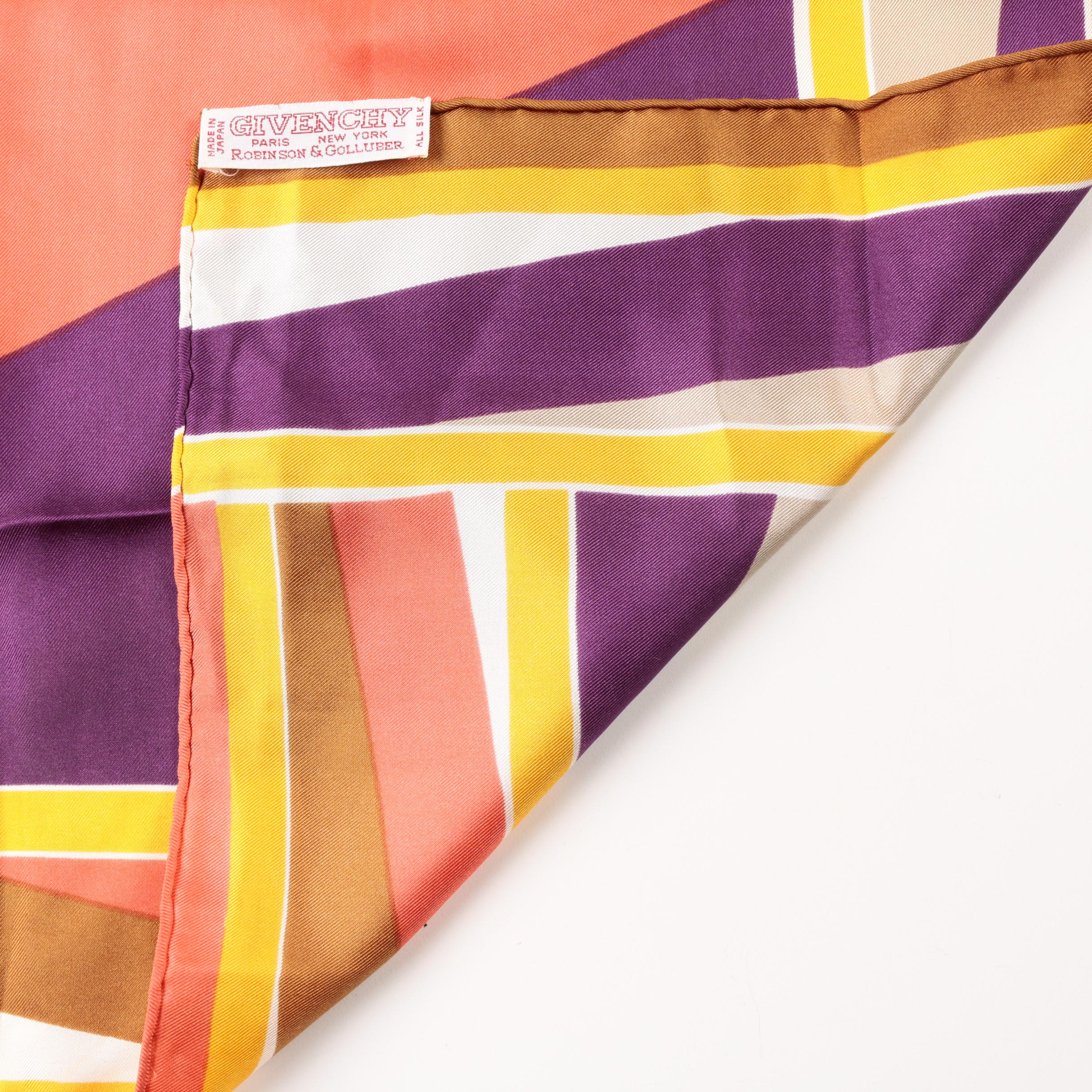 Vintage Givenchy Silk Scarf