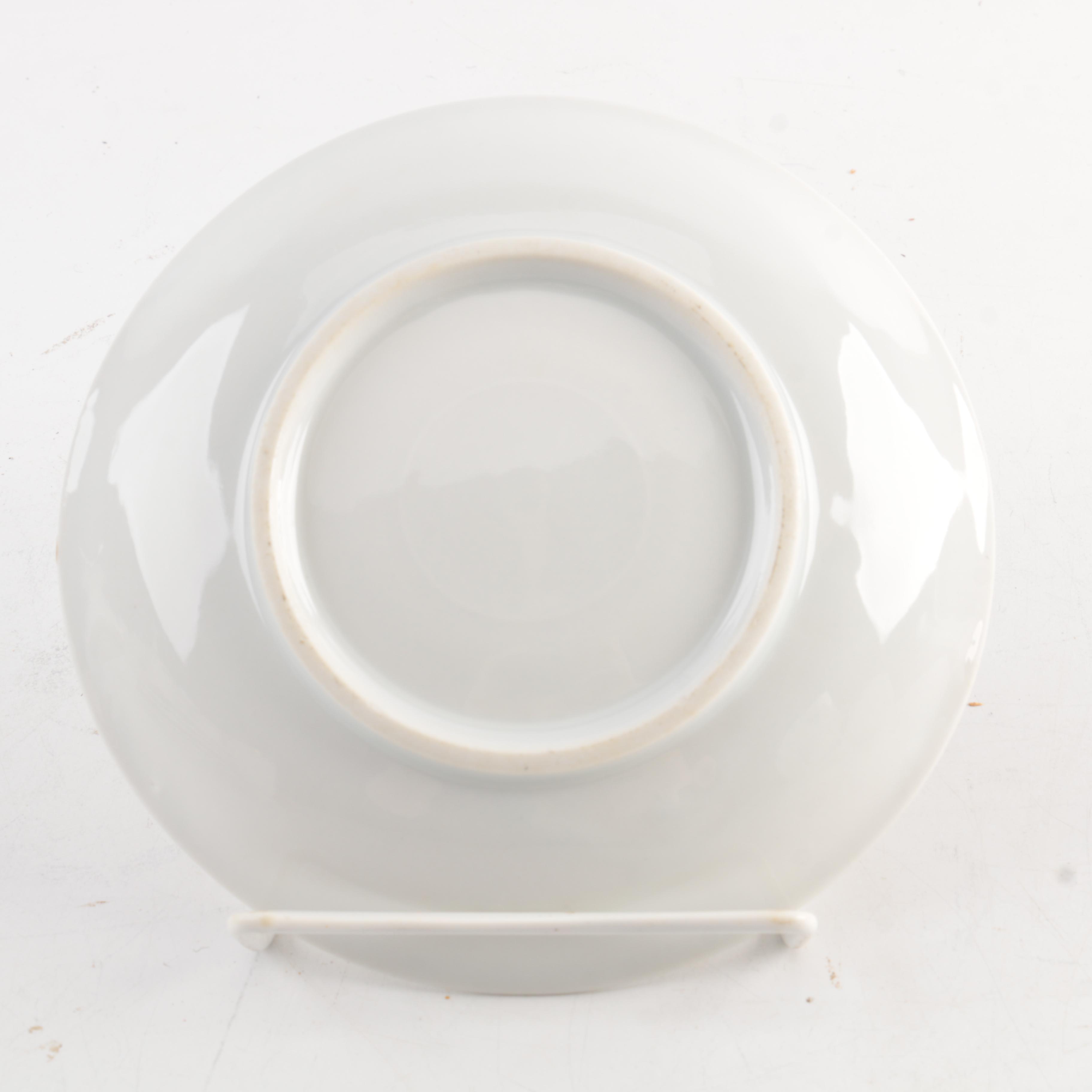 Vintage Porcelain Coffee Cups and Saucers