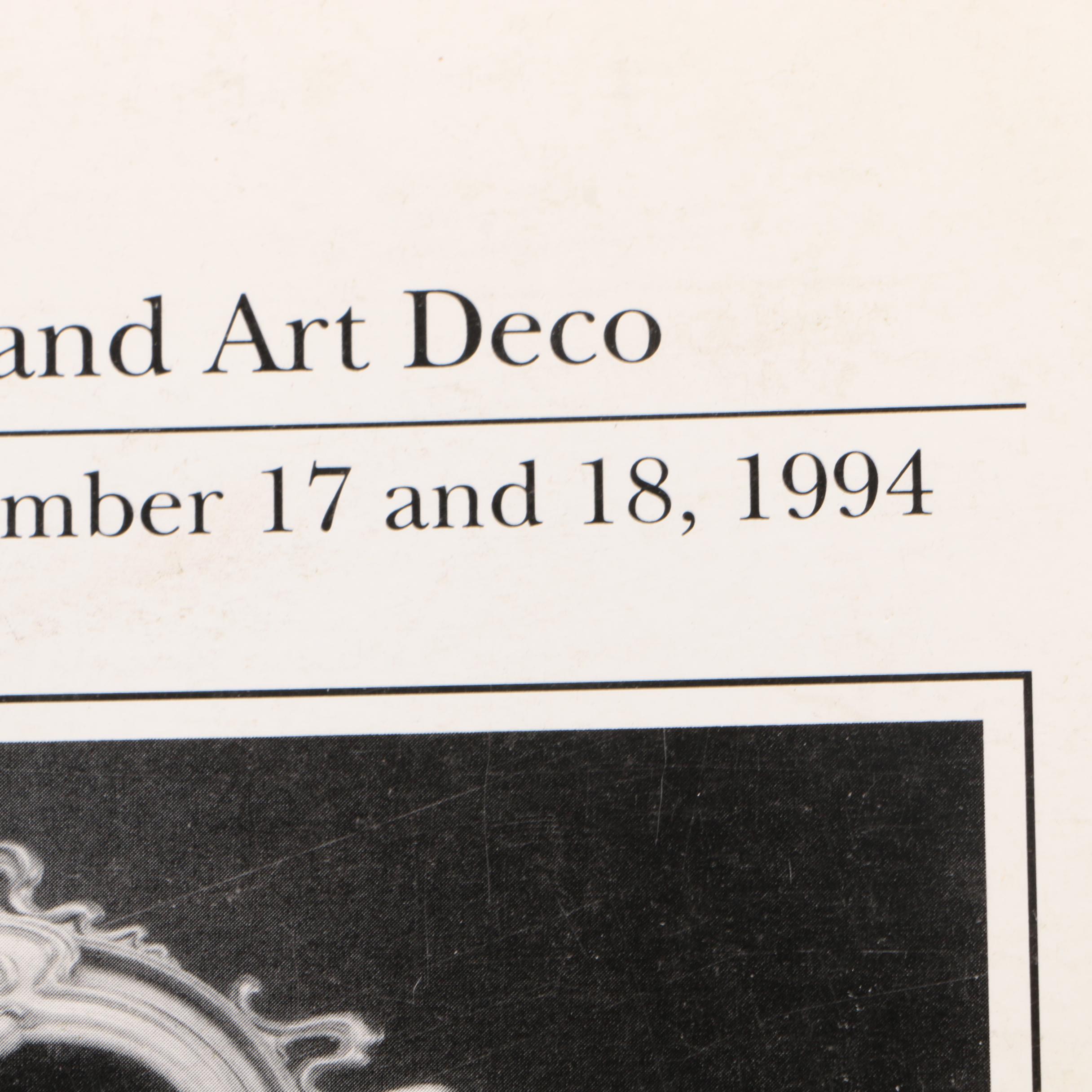 1990s "Sotheby's Arcade Auction" Catalogs