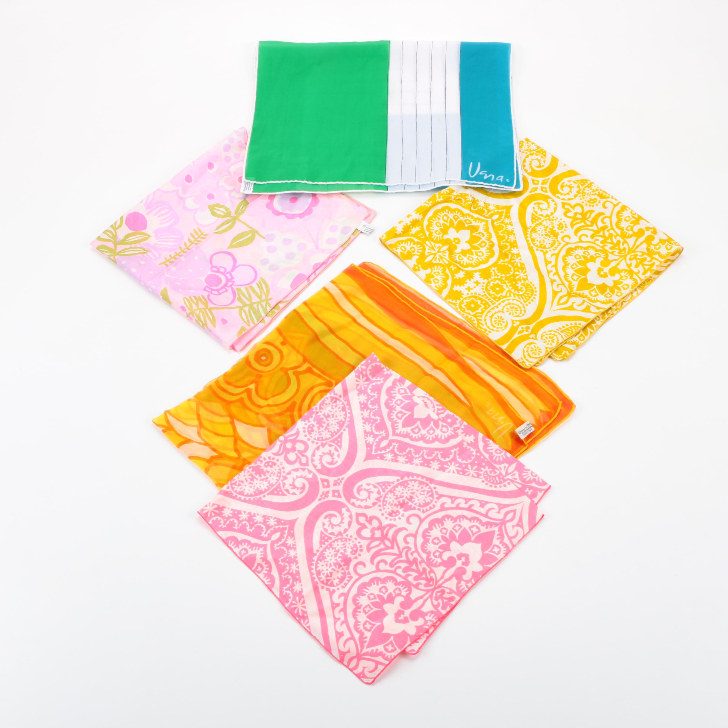 Vintage Scarf Collection Including Vera