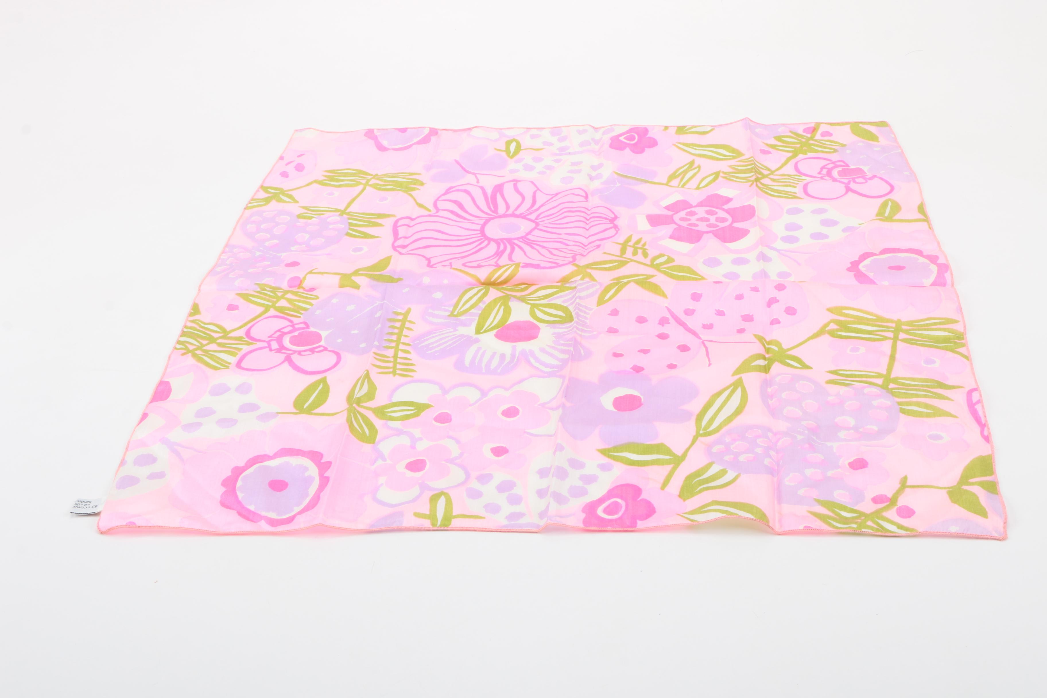 Vintage Scarf Collection Including Vera