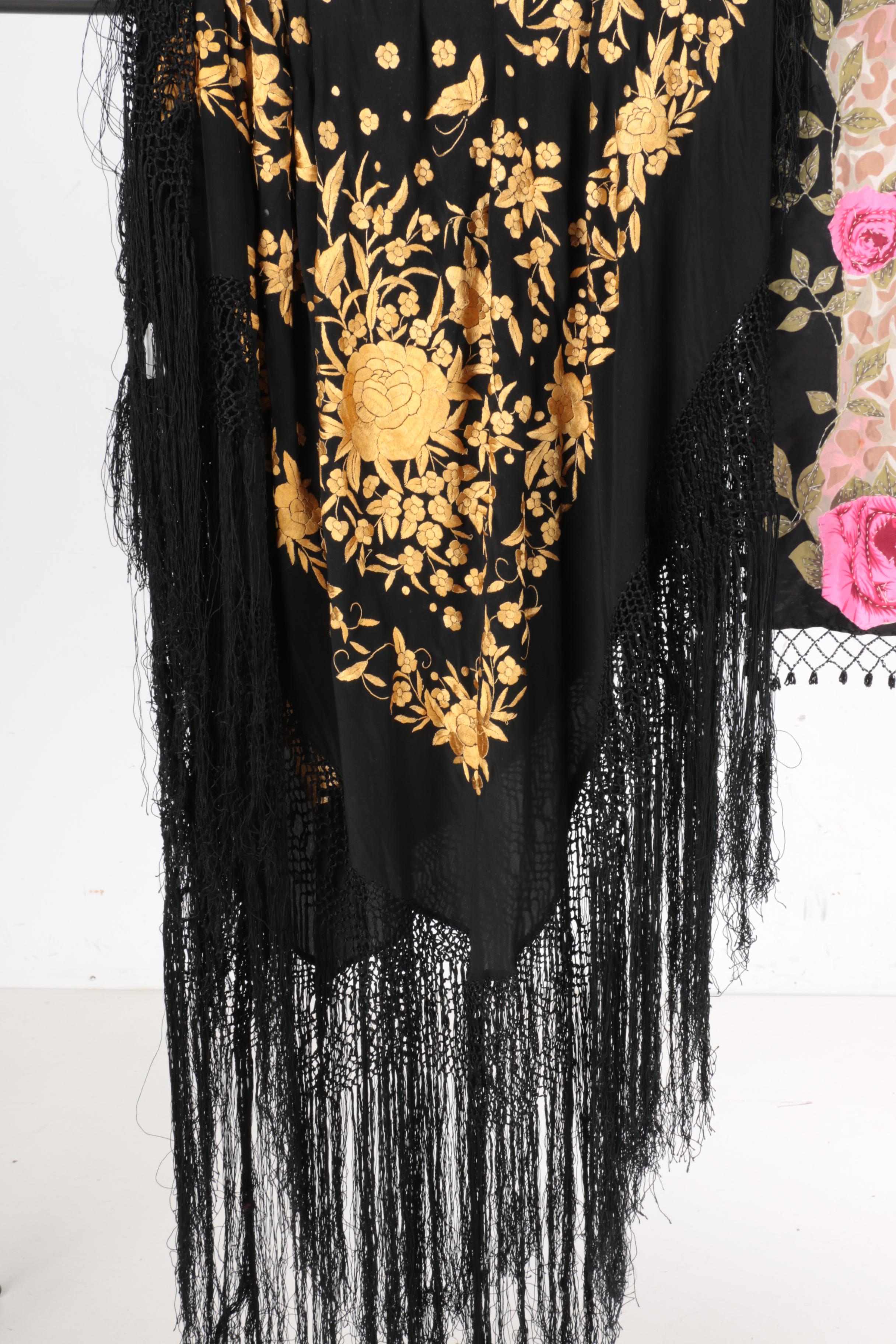 Embroidered Shawls