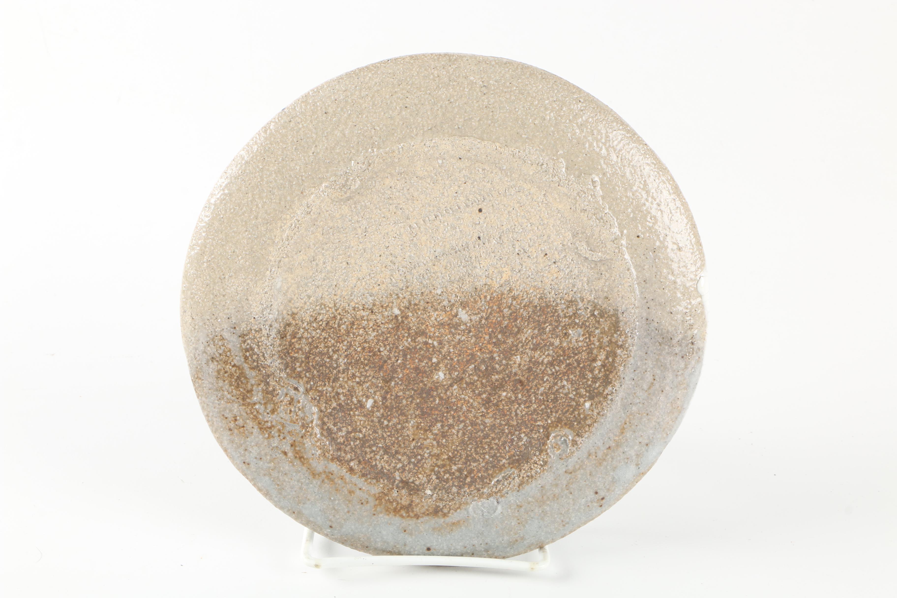 Ceramic Art Plate With Figural Nude