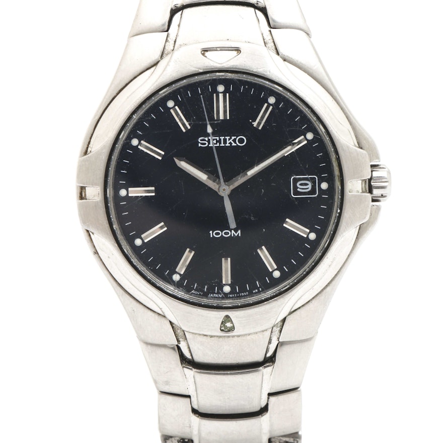 Seiko Stainless Steel Wristwatch