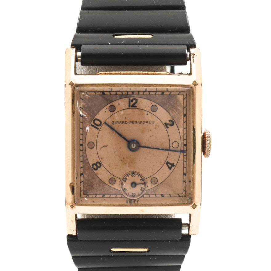 Girard Perregaux Gold Filled and Stainless Steel Wristwatch