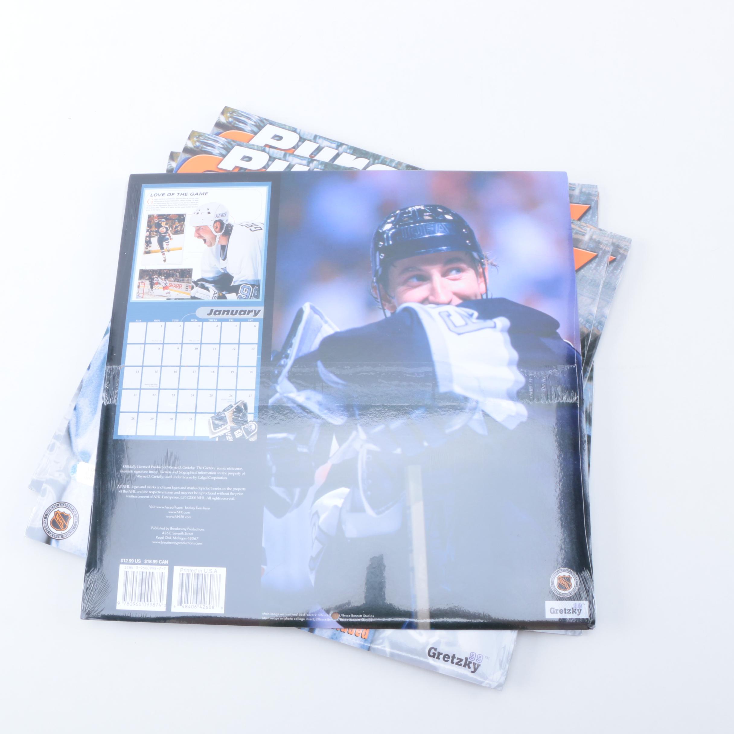 Sports Collectibles Guidebooks with Gretzky Calendars