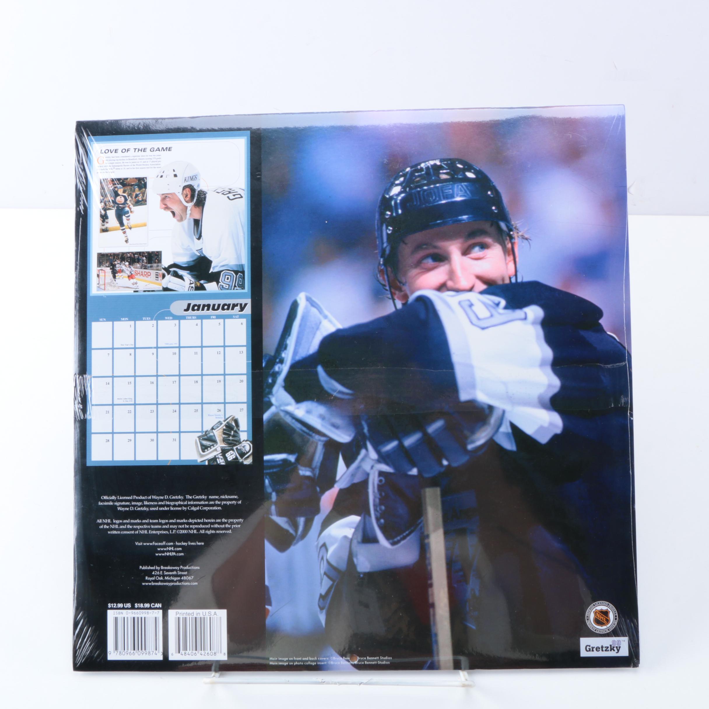 Sports Collectibles Guidebooks with Gretzky Calendars