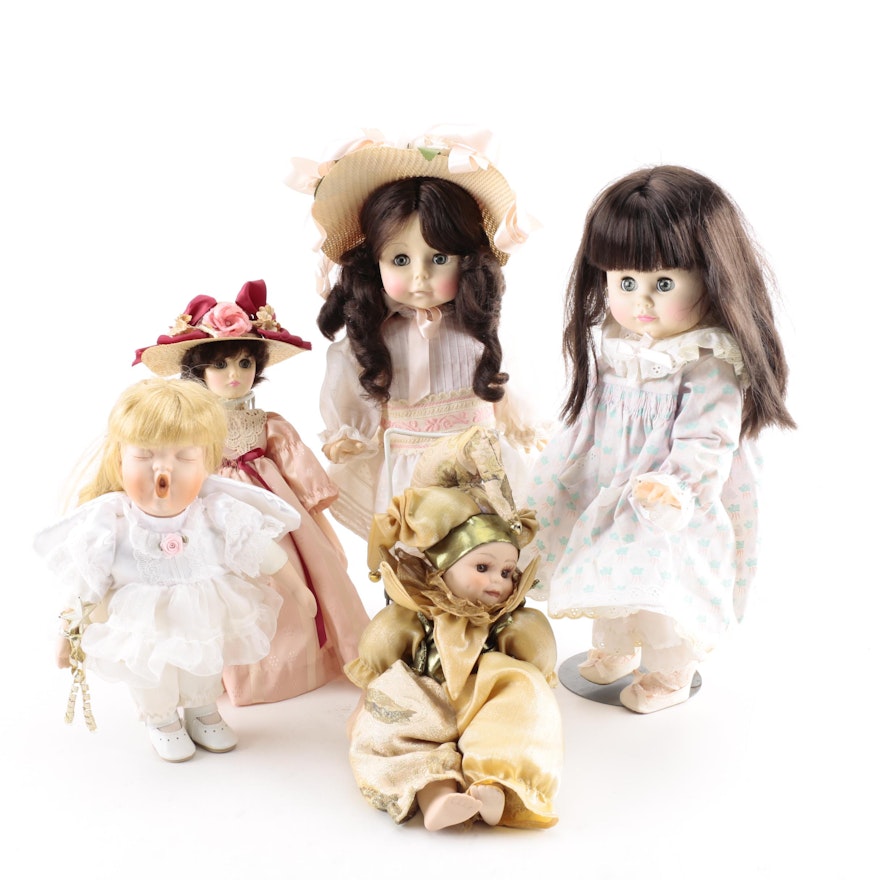 Porcelain Doll Collection Featuring Lynn Hollyn for Effanbee