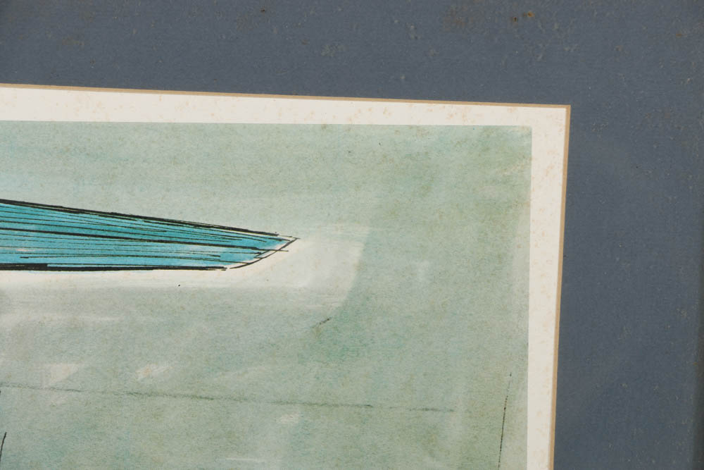 Bob Peck Limited Edition Offset Lithographs of Military Vessels