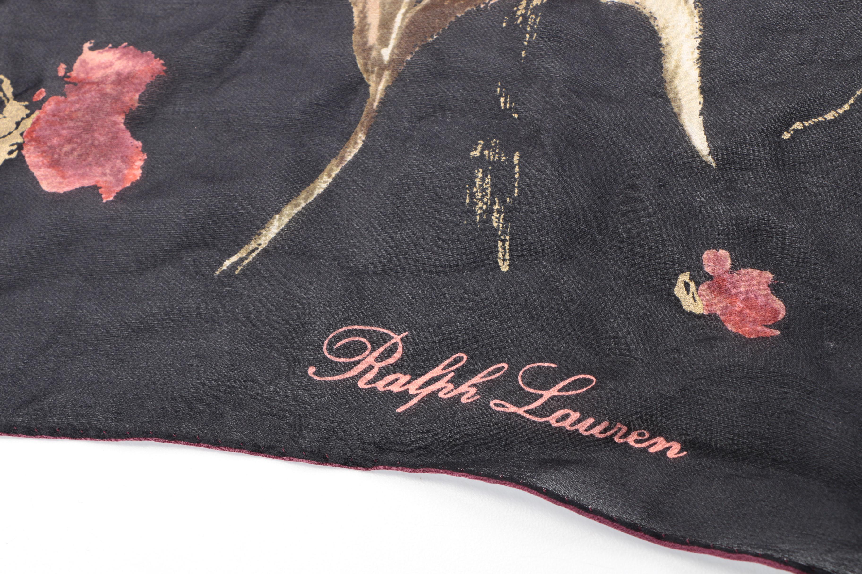 Scarves, Including Ralph Lauren and Anne Klein