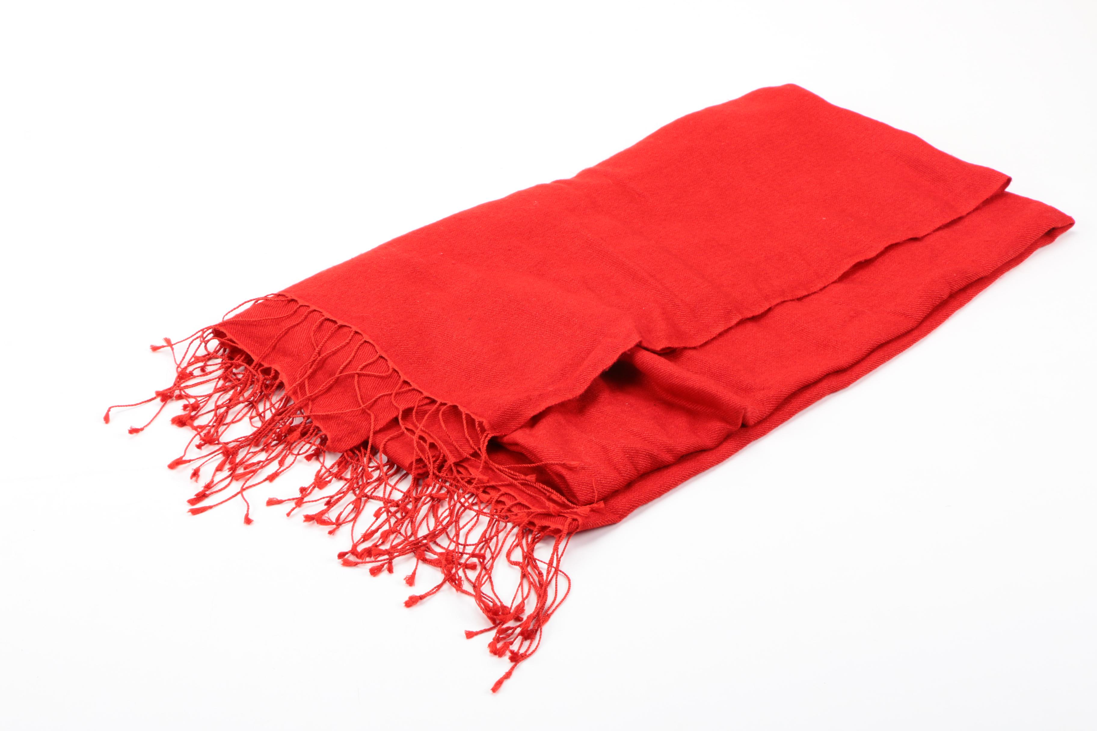 Pair of Shawls and a Scarf