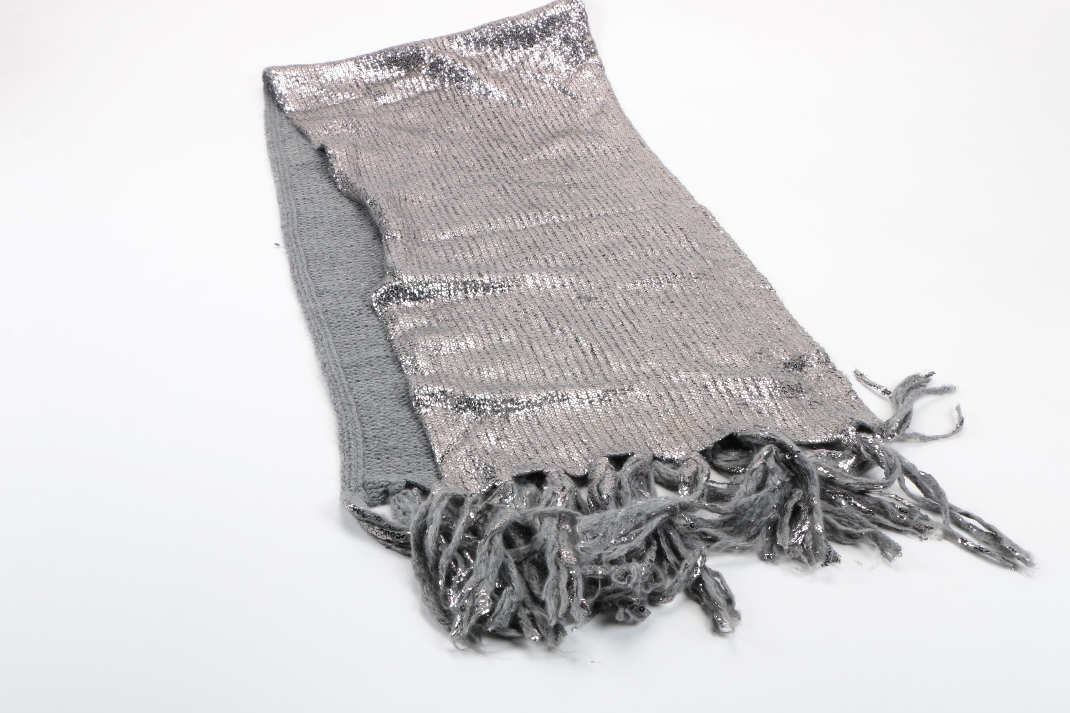 Pair of Shawls and a Scarf