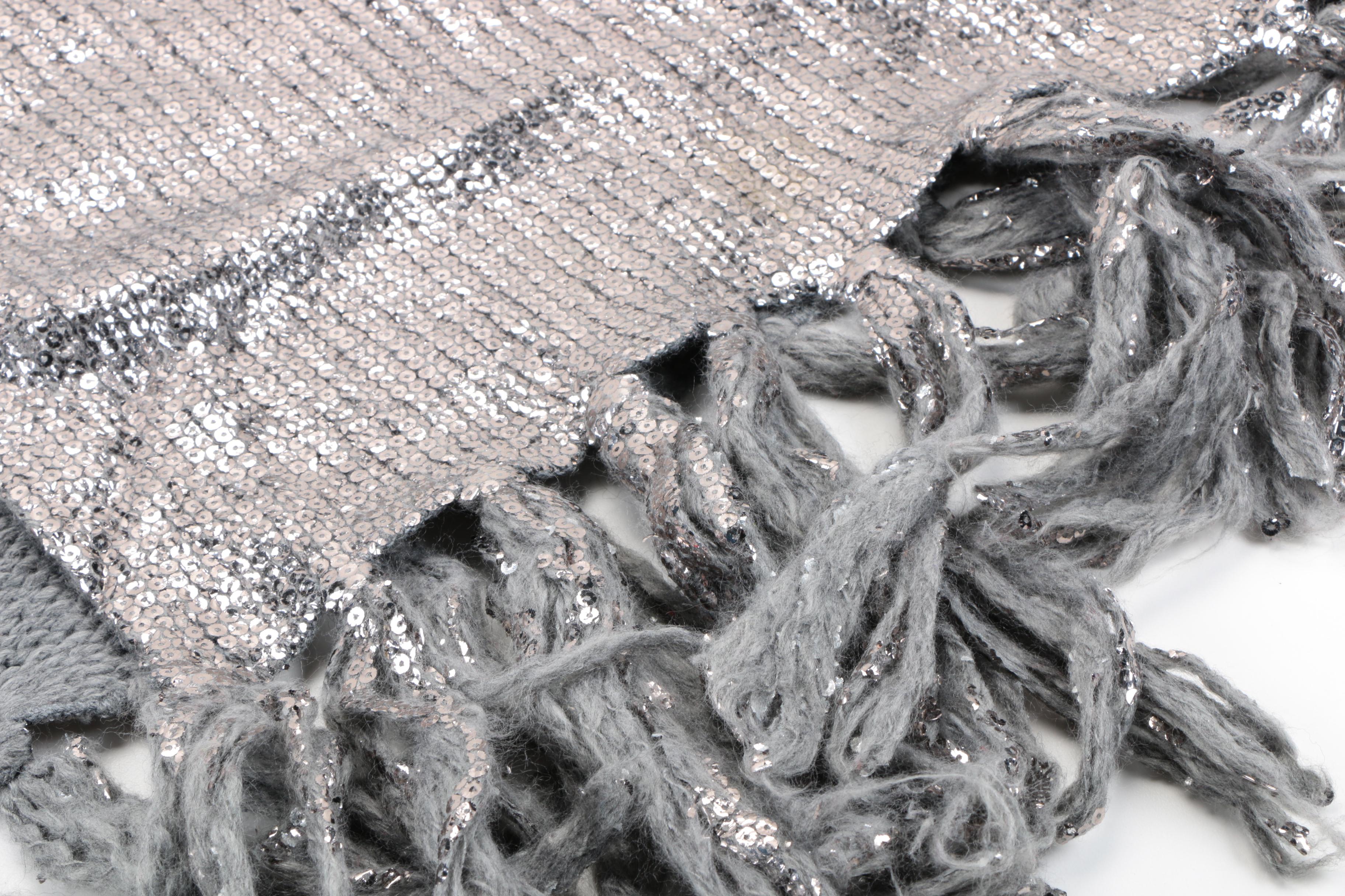 Pair of Shawls and a Scarf