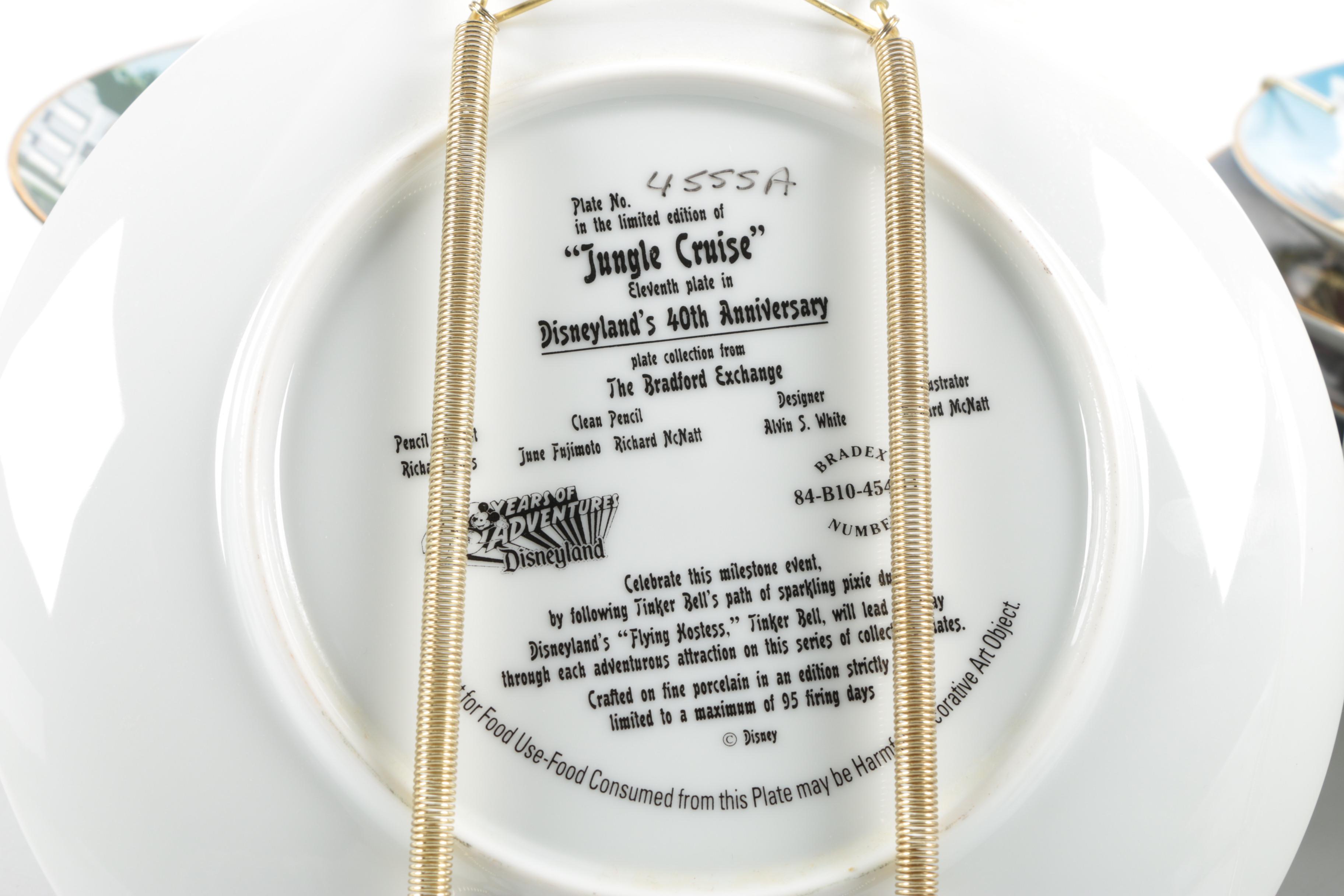 Disneyland's 40th Anniversary Collector Plates