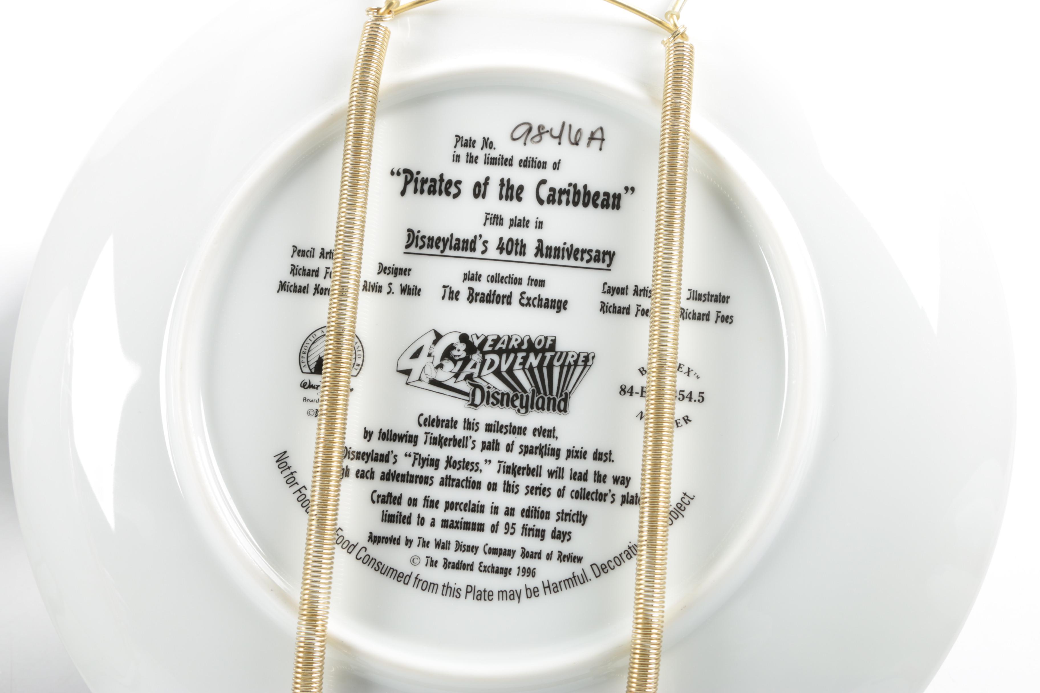 Disneyland's 40th Anniversary Collector Plates