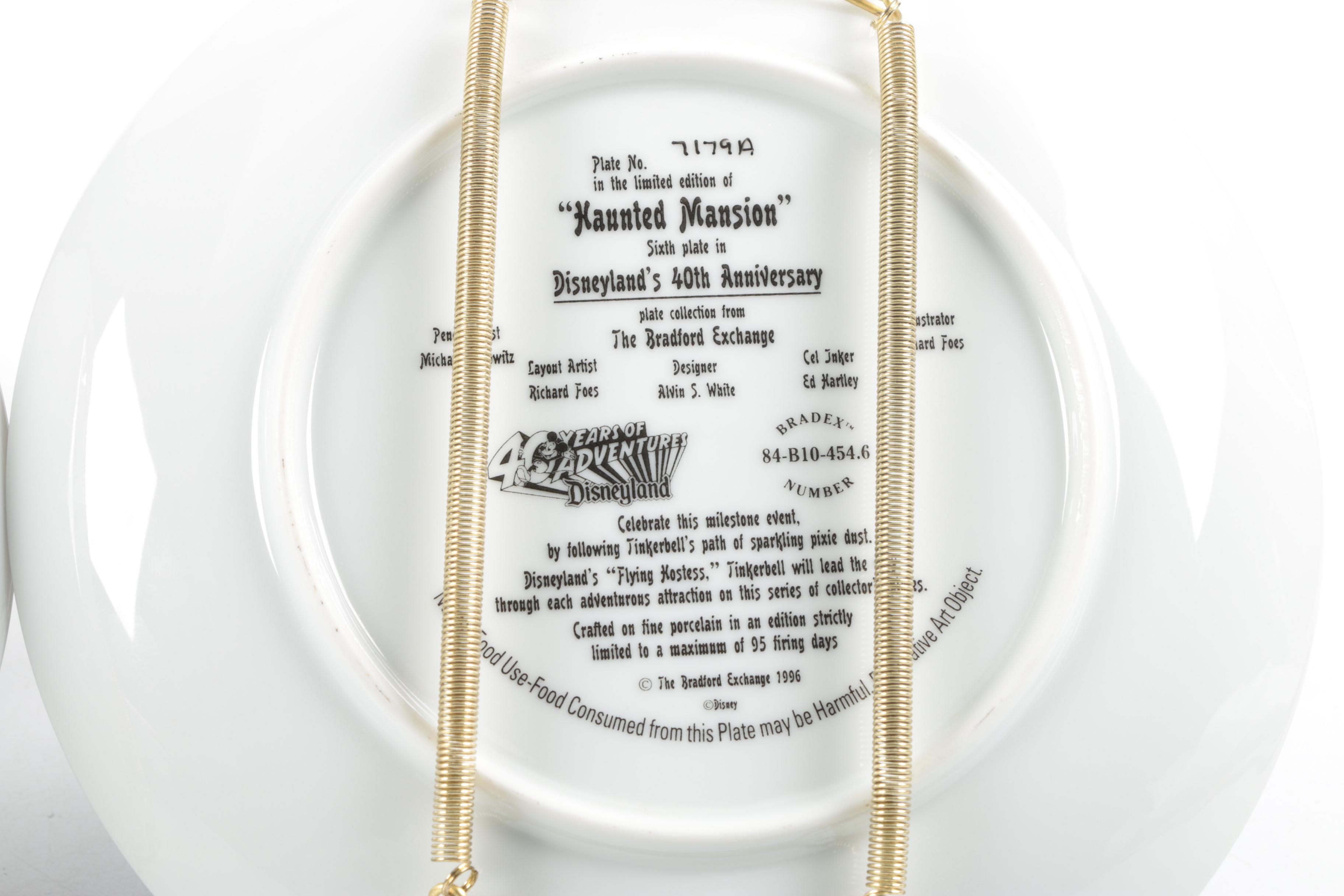 Disneyland's 40th Anniversary Collector Plates