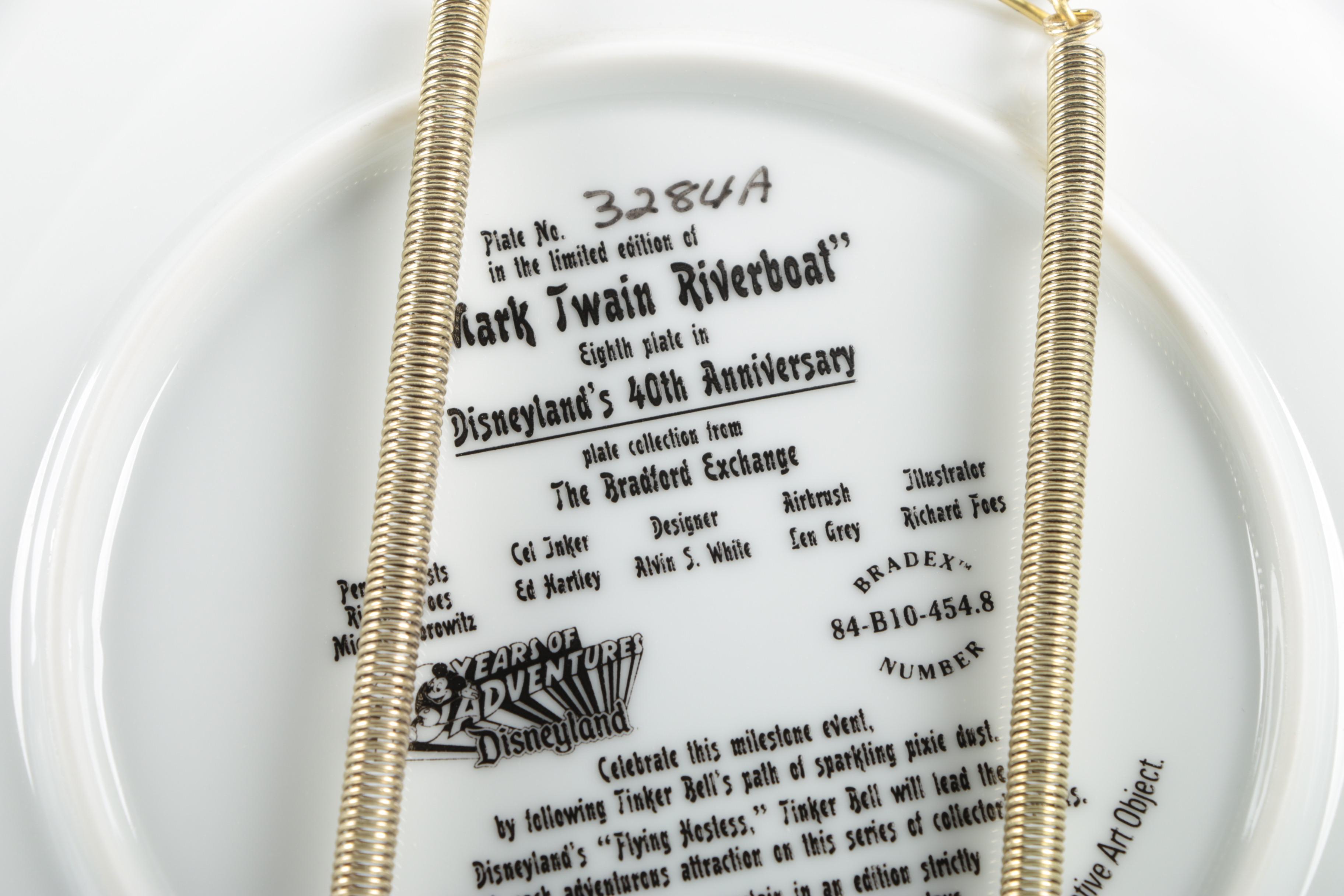 Disneyland's 40th Anniversary Collector Plates