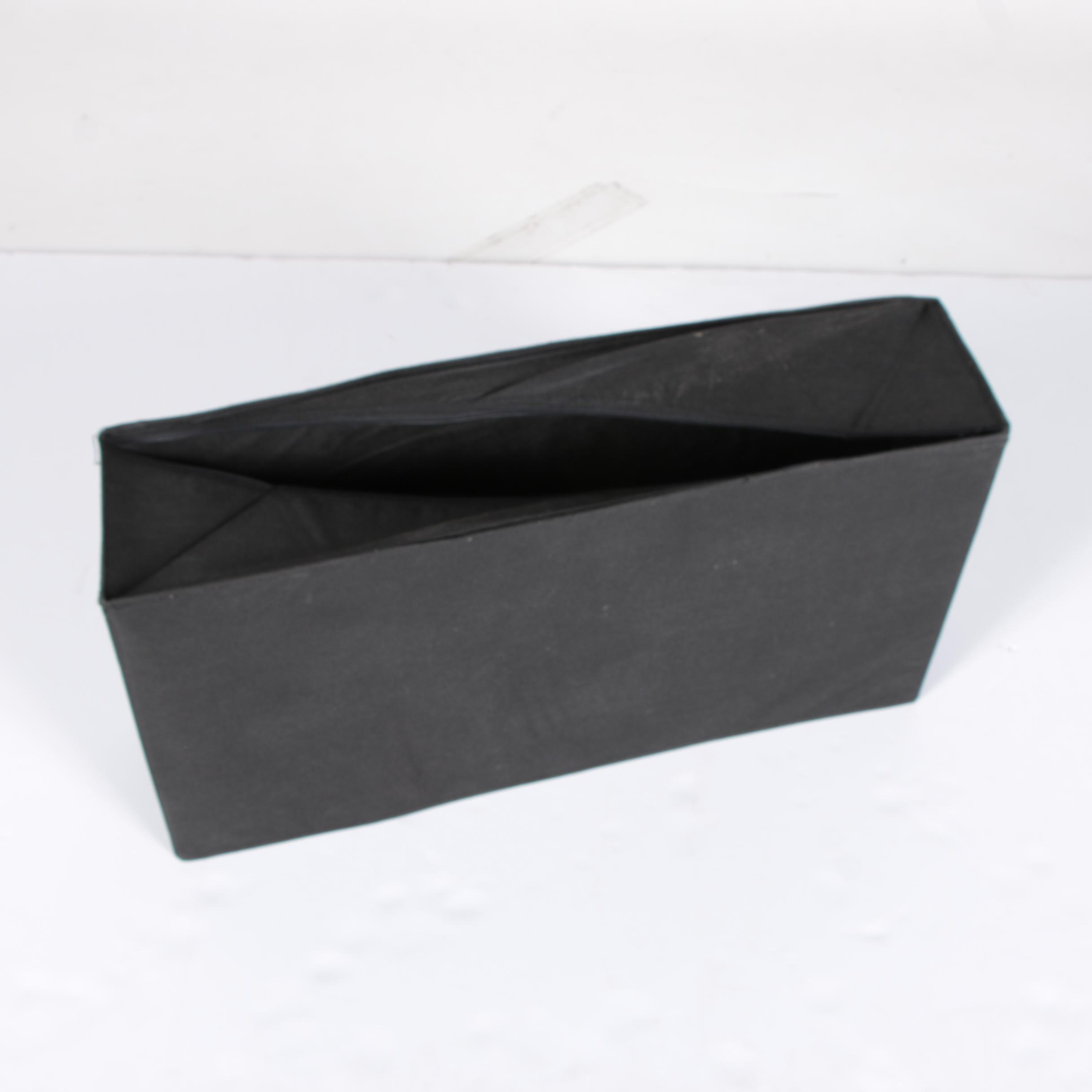Black Canvas Storage Containers