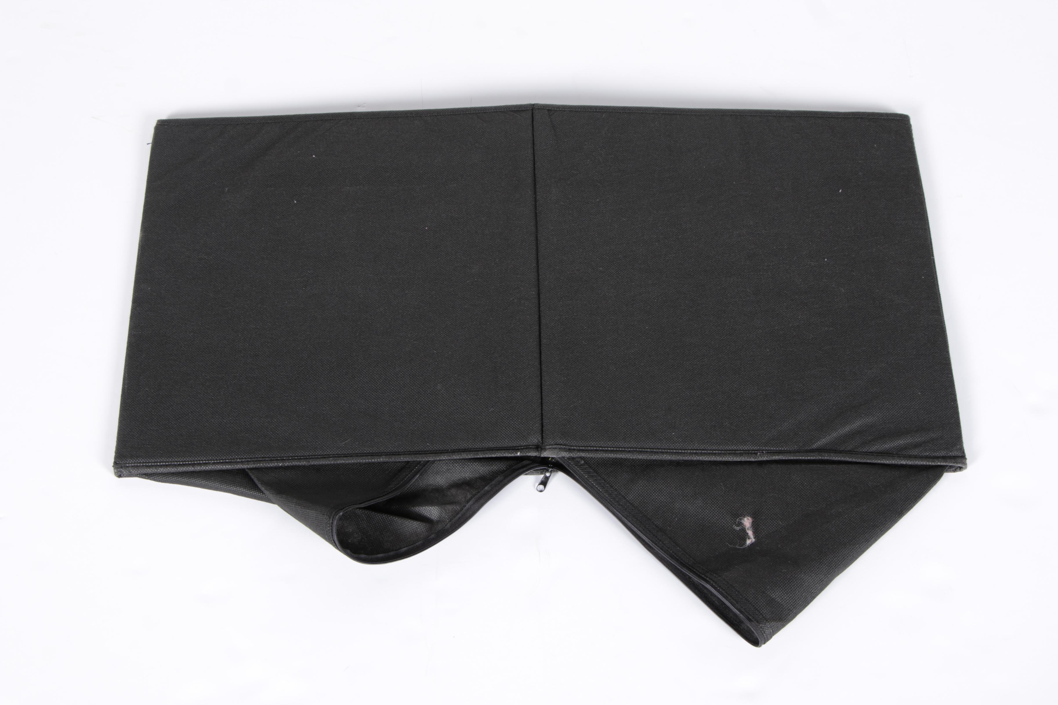 Black Canvas Storage Containers