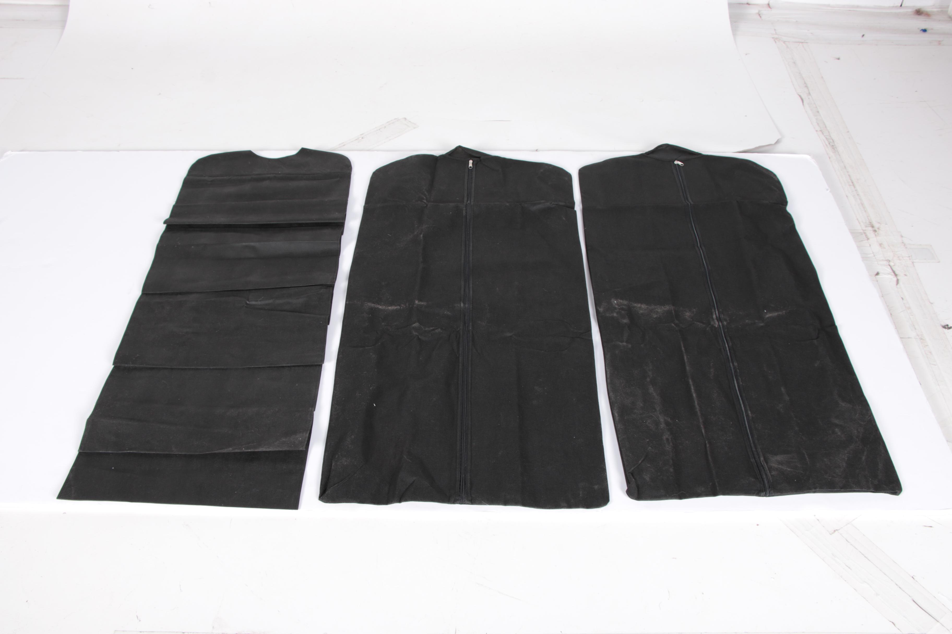 Black Canvas Storage Containers