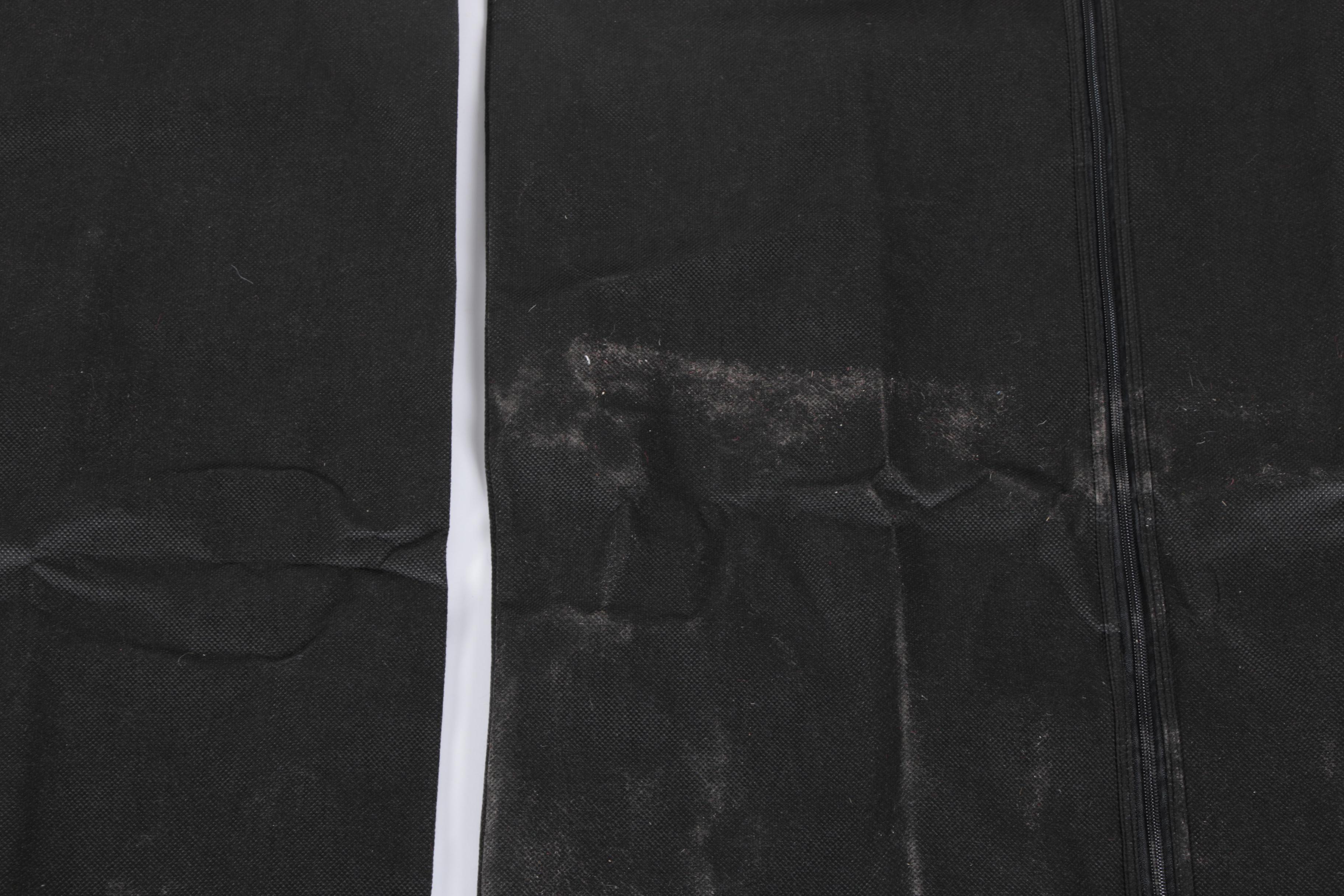 Black Canvas Storage Containers