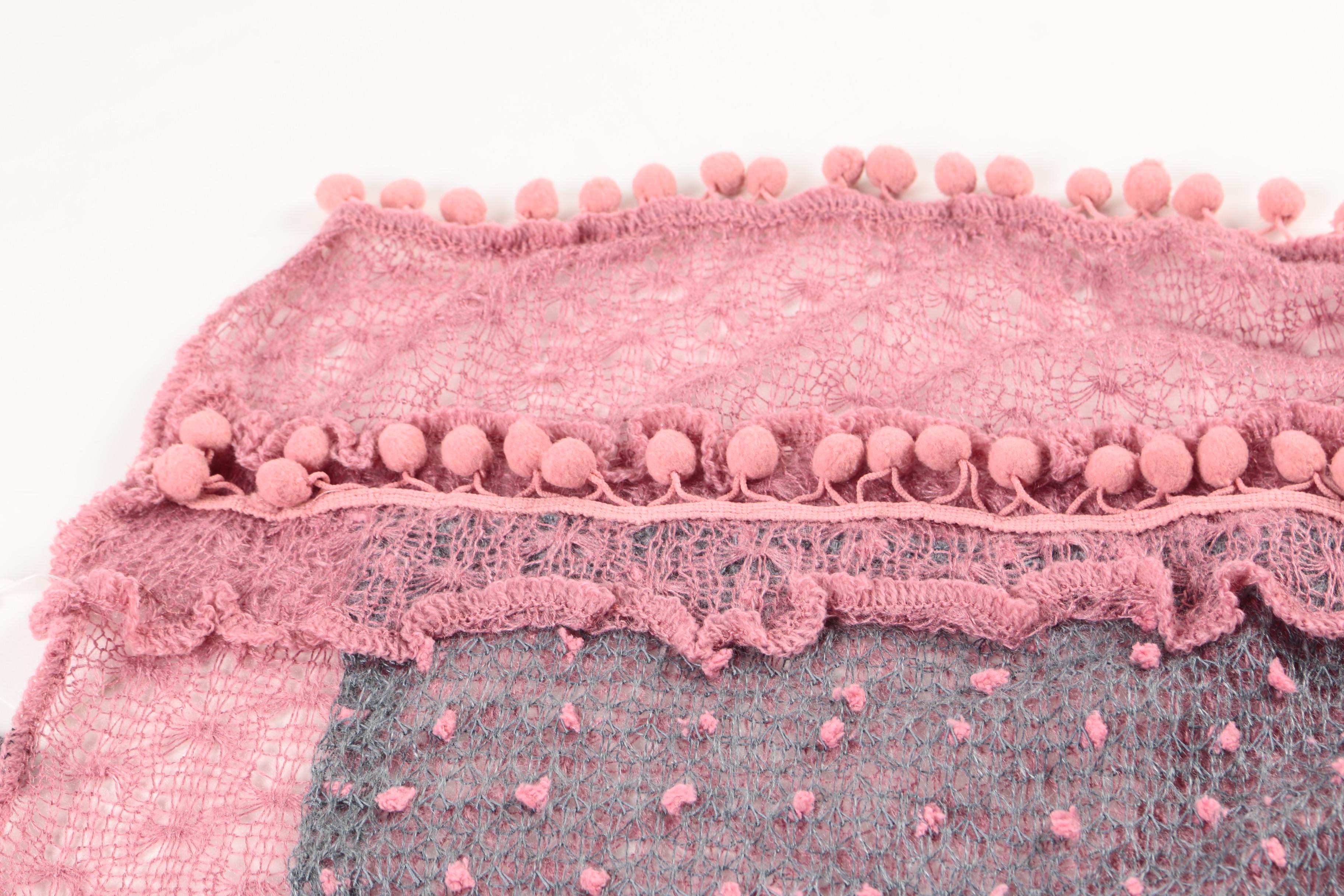 Embroidered and Woven Scarves