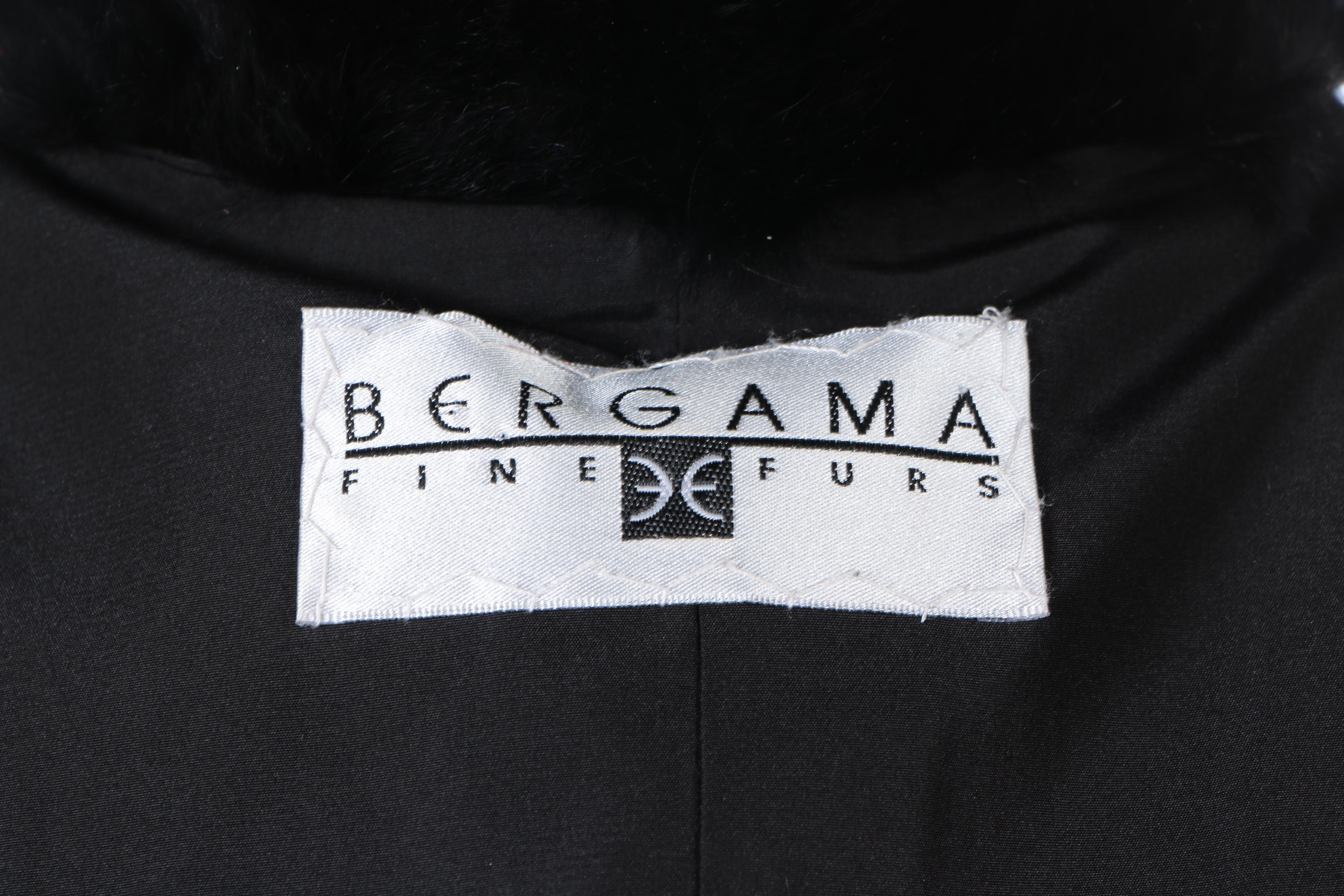 Bergama Rabbit Fur Toggle Vest