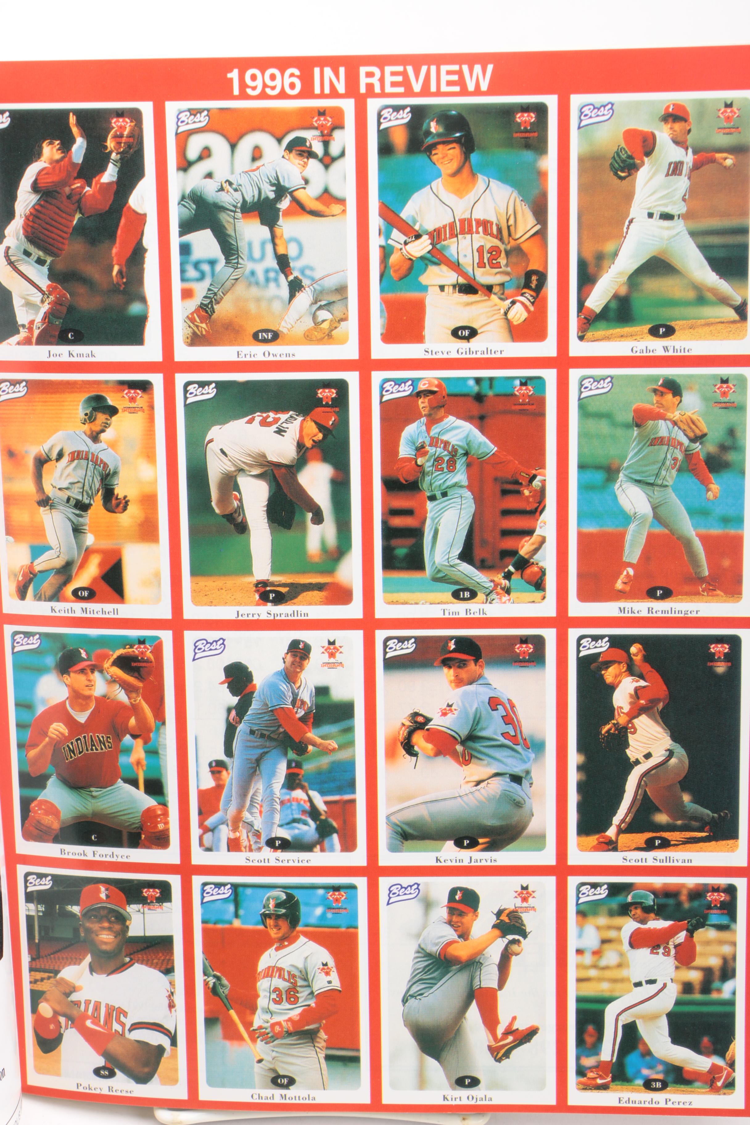 Three Indianapolis Indians Baseball Magazines