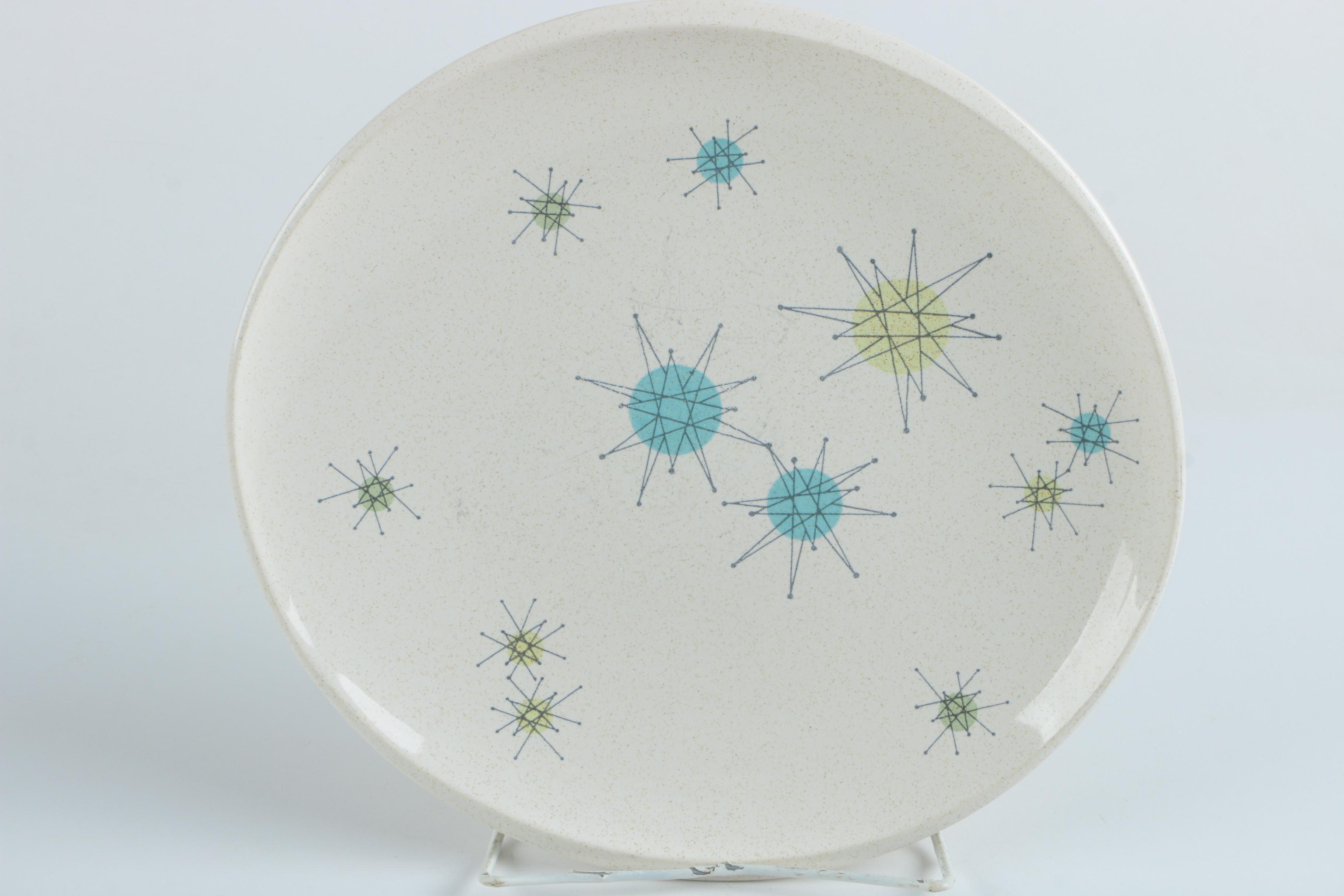 Mid Century Tableware including Franciscan "Starburst" and Salem "North Star"