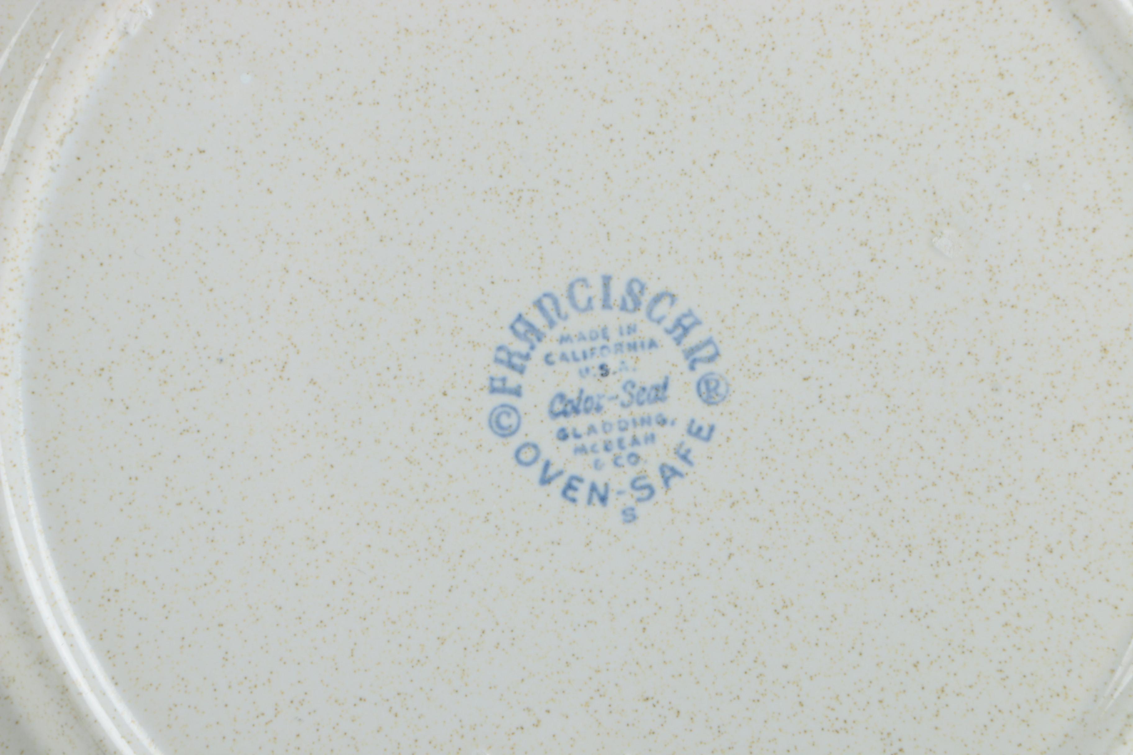 Mid Century Tableware including Franciscan "Starburst" and Salem "North Star"