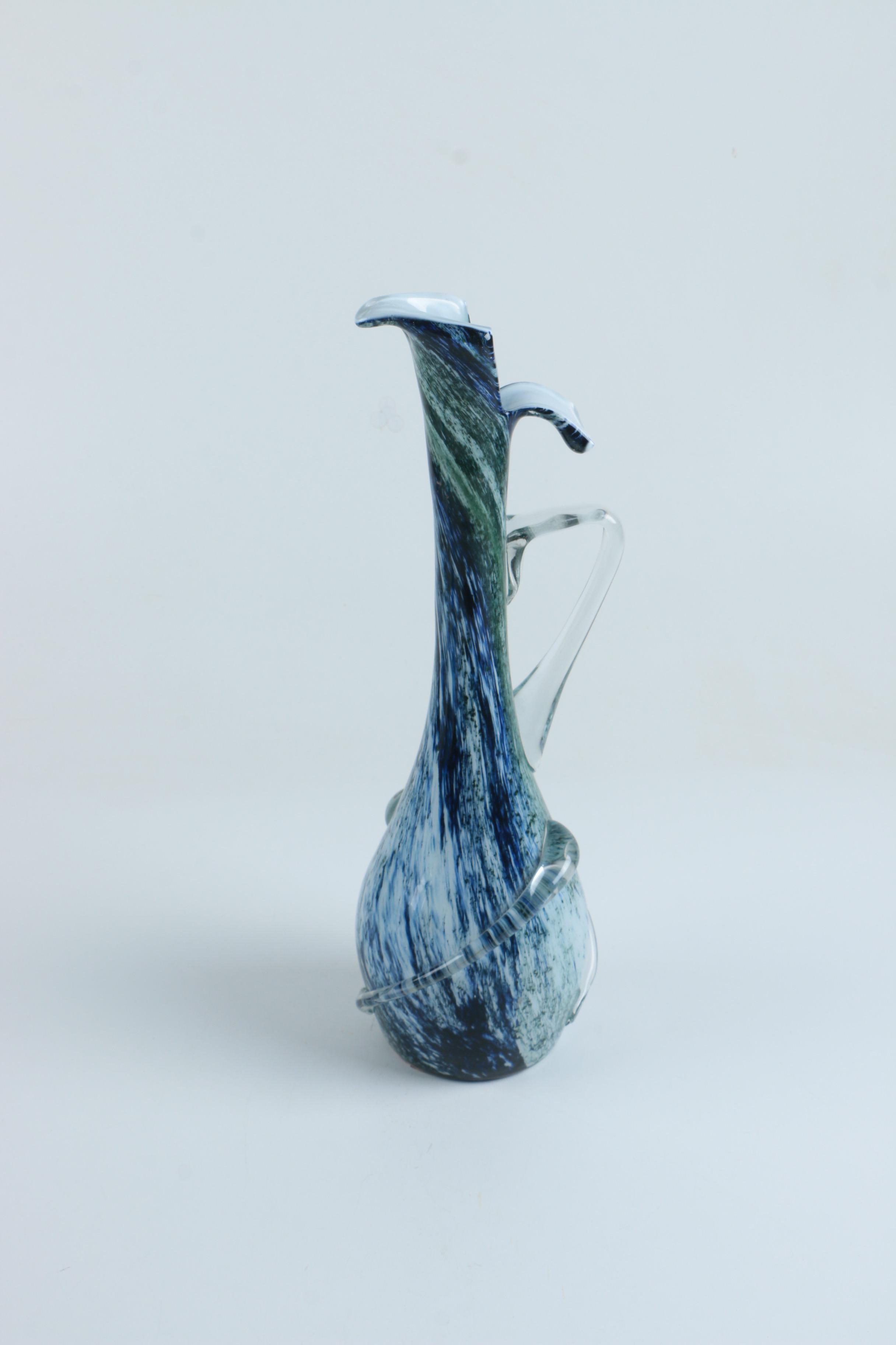 Vintage Borghini's Collection Art Glass Ewer