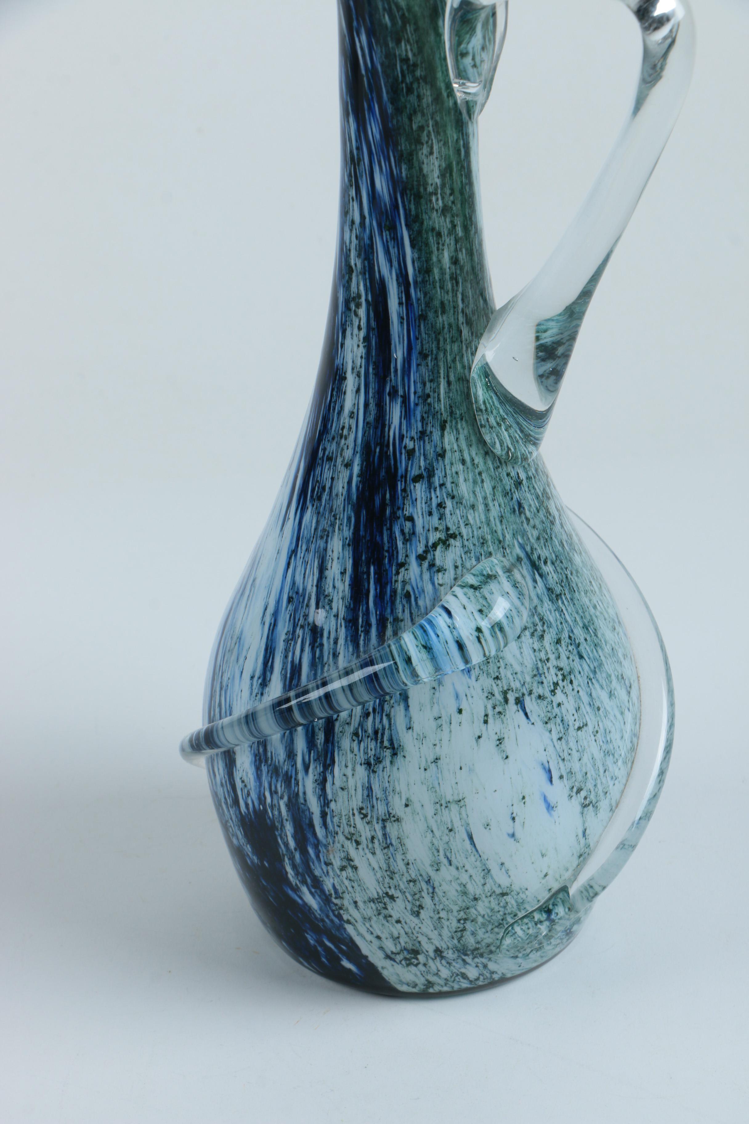 Vintage Borghini's Collection Art Glass Ewer