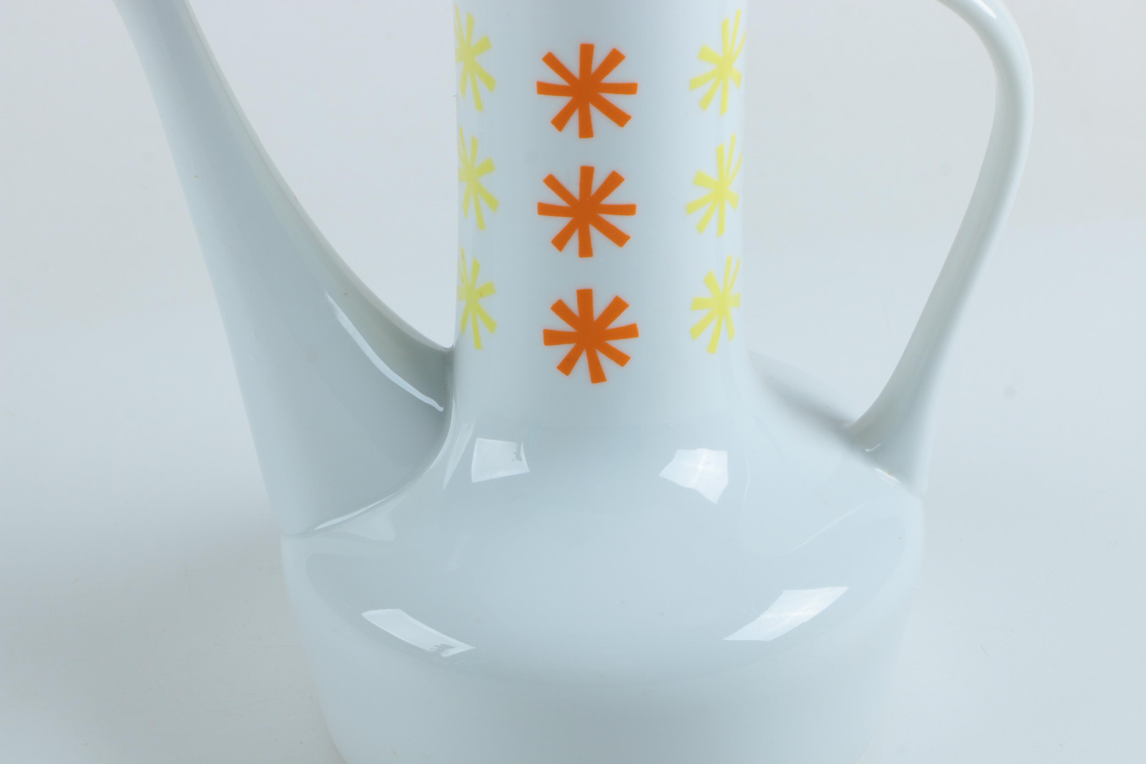Paul McCobb "Sparkler Contempri" Mid Century Modern Porcelain Teapot