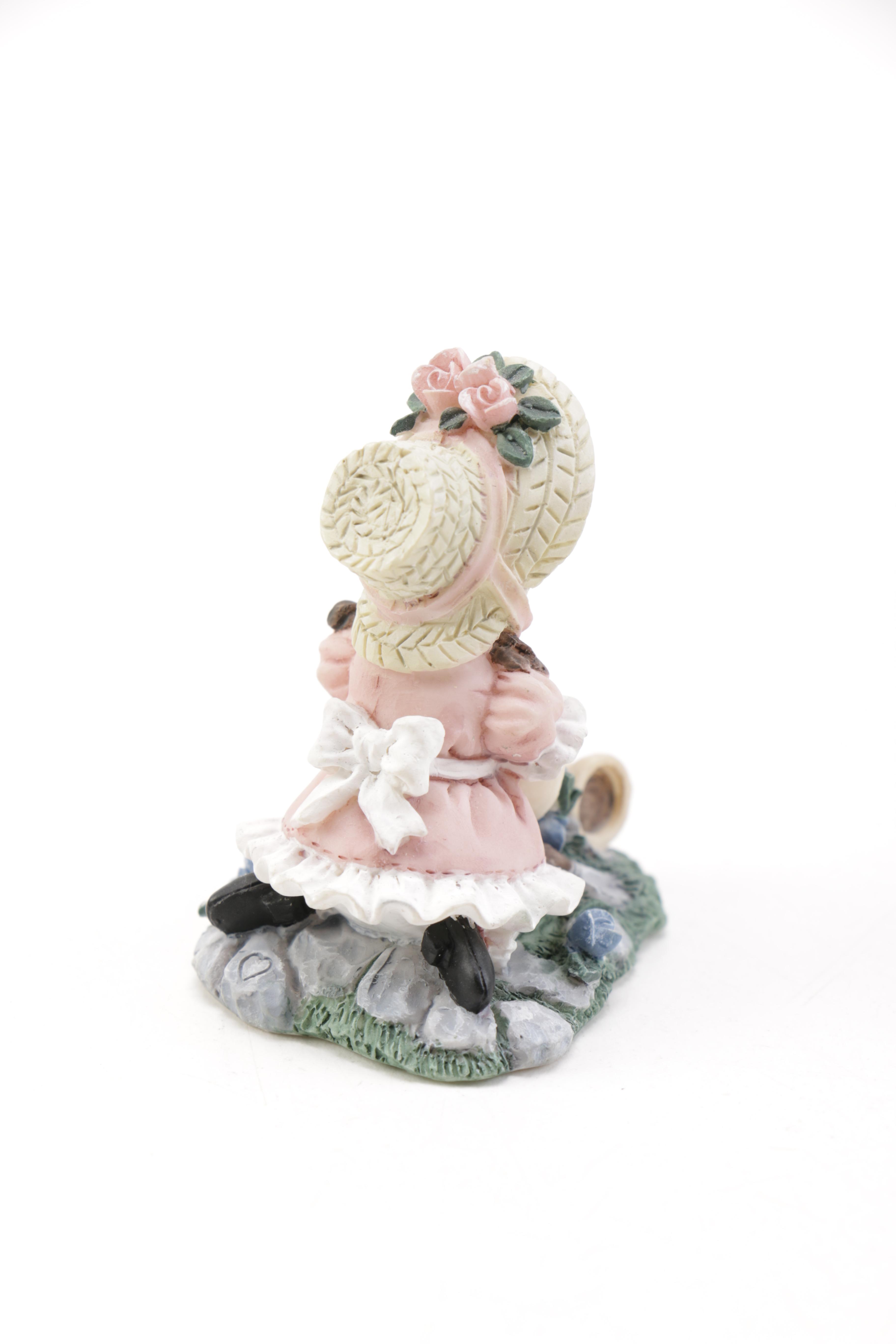 Ivy & Innocence Figurines Featuring Blossom's Flower Cart