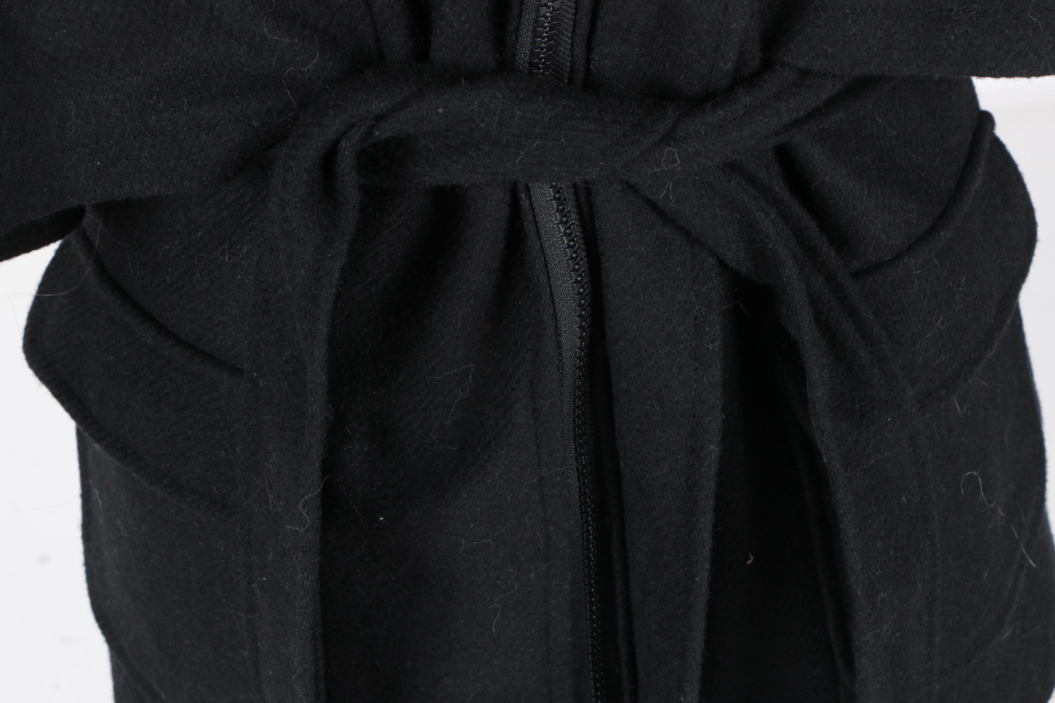 Donna Salyers' Fabulous Furs Faux Fur Trimmed Coat